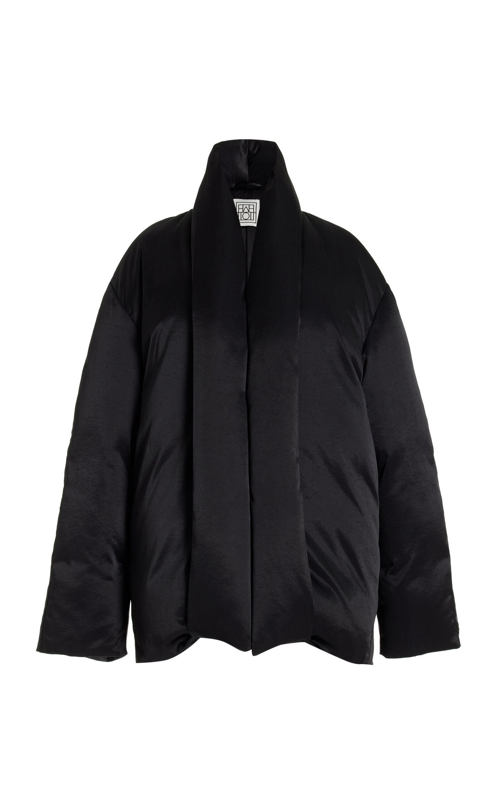 Satin Puffer Jacket