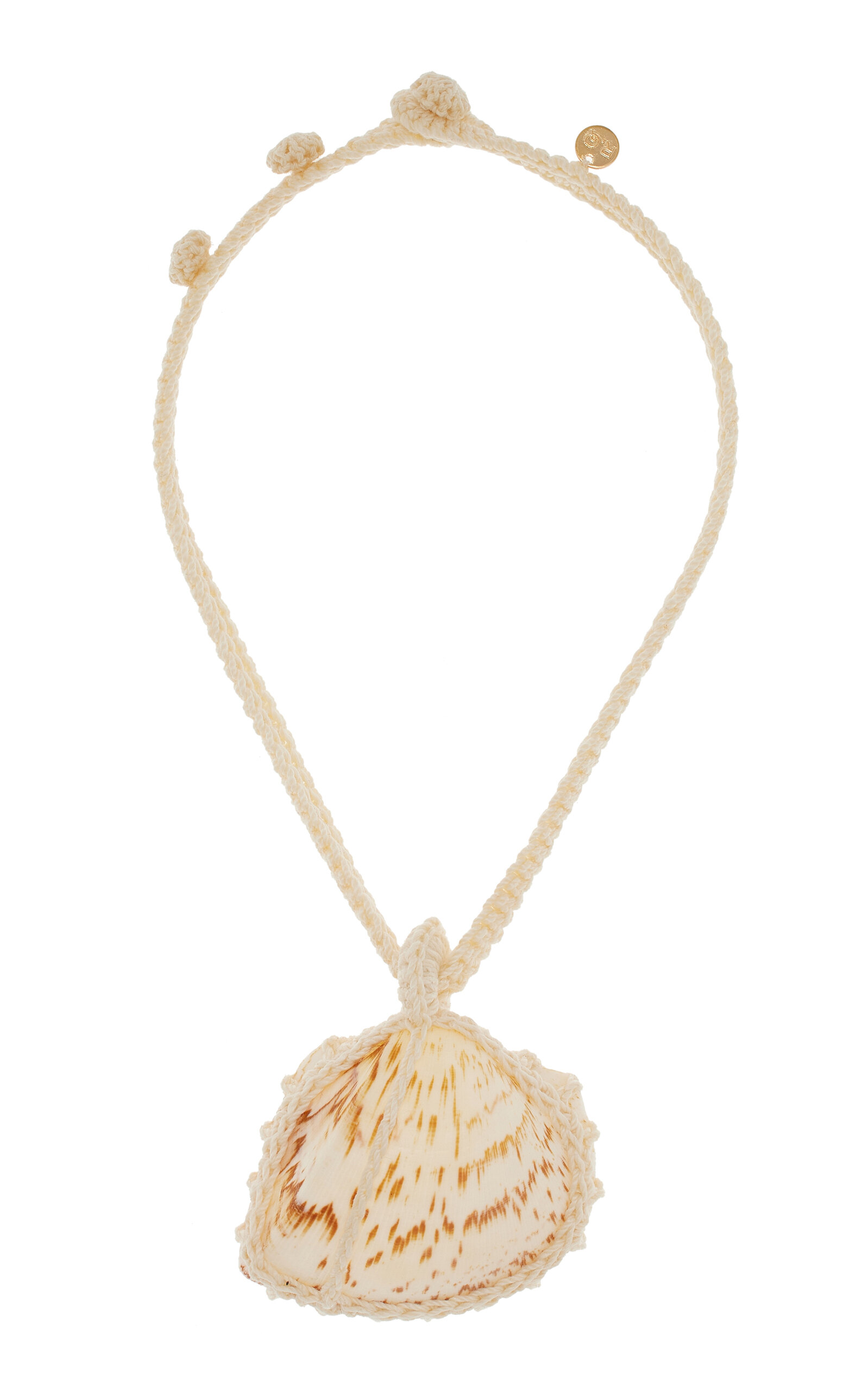 Cucul Crocheted Seashell Necklace