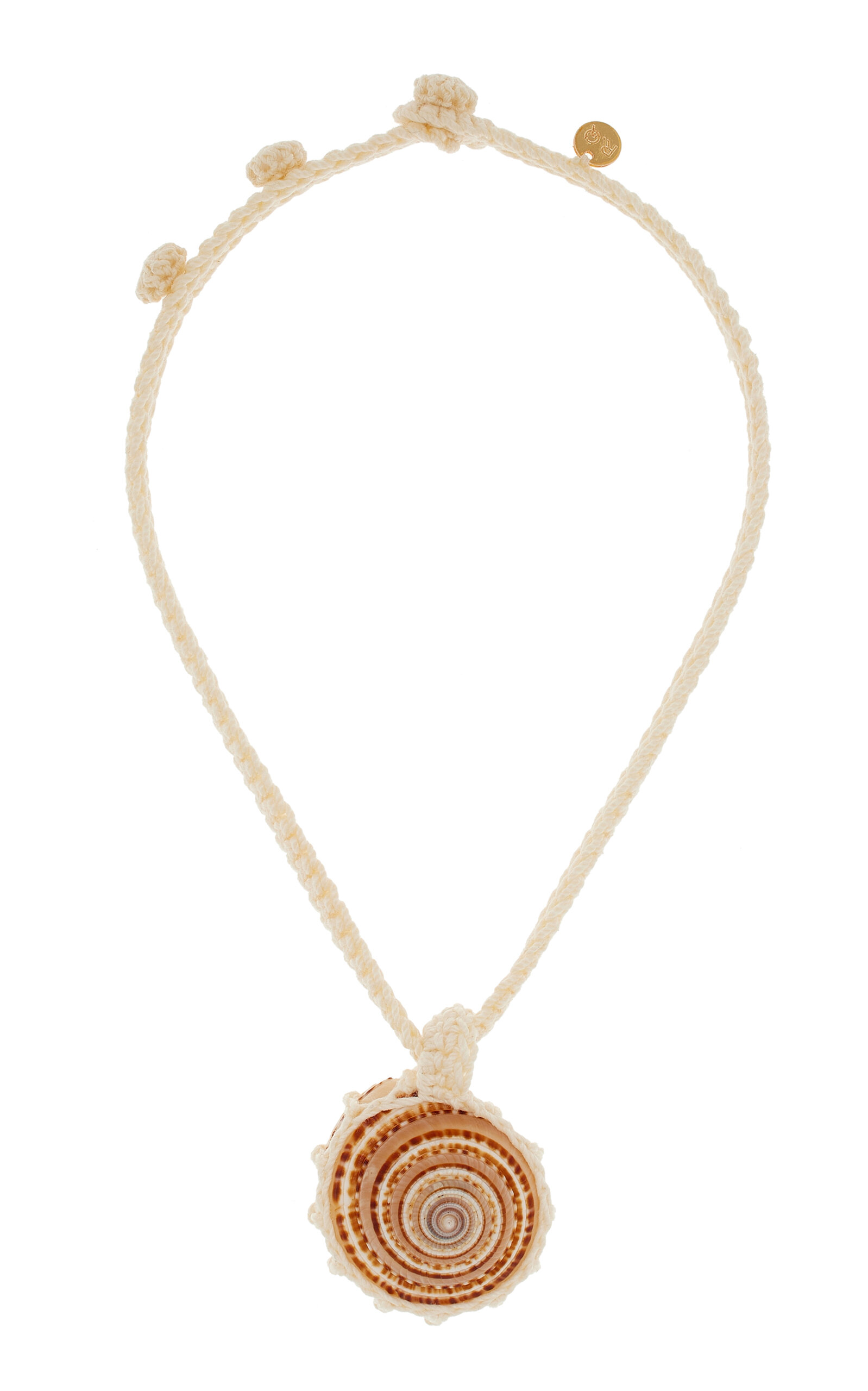 Sundi Crocheted Seashell Necklace