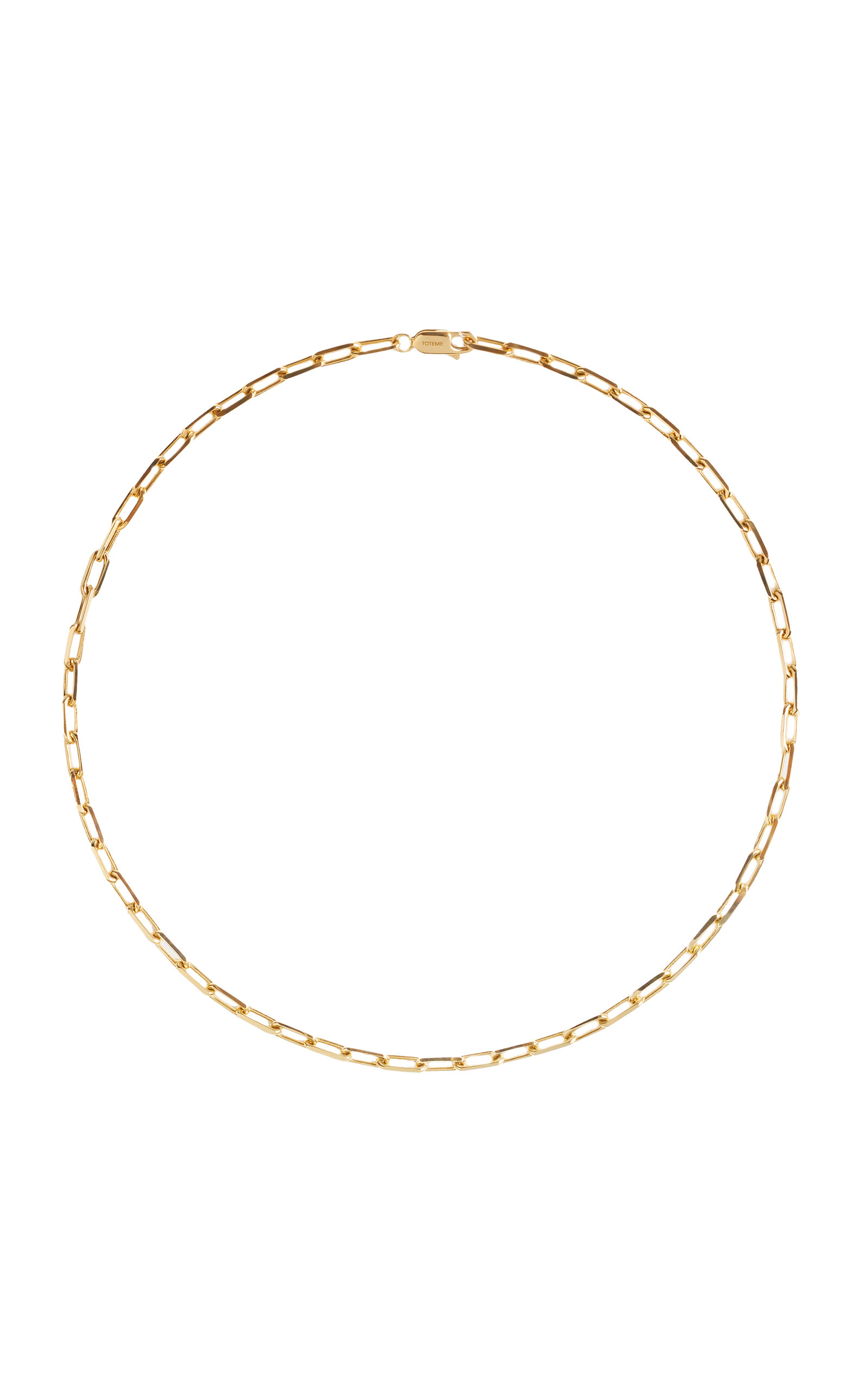 18K Yellow Gold Chain Necklace