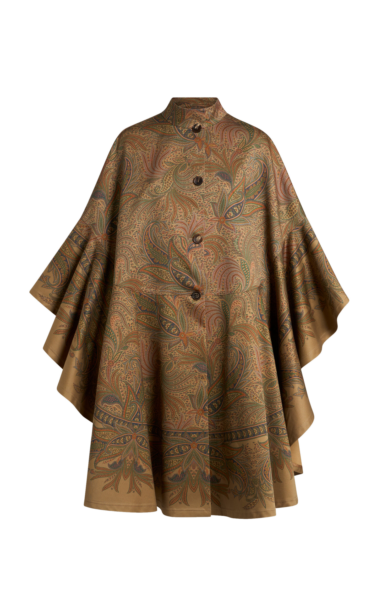 Printed Cotton Cape