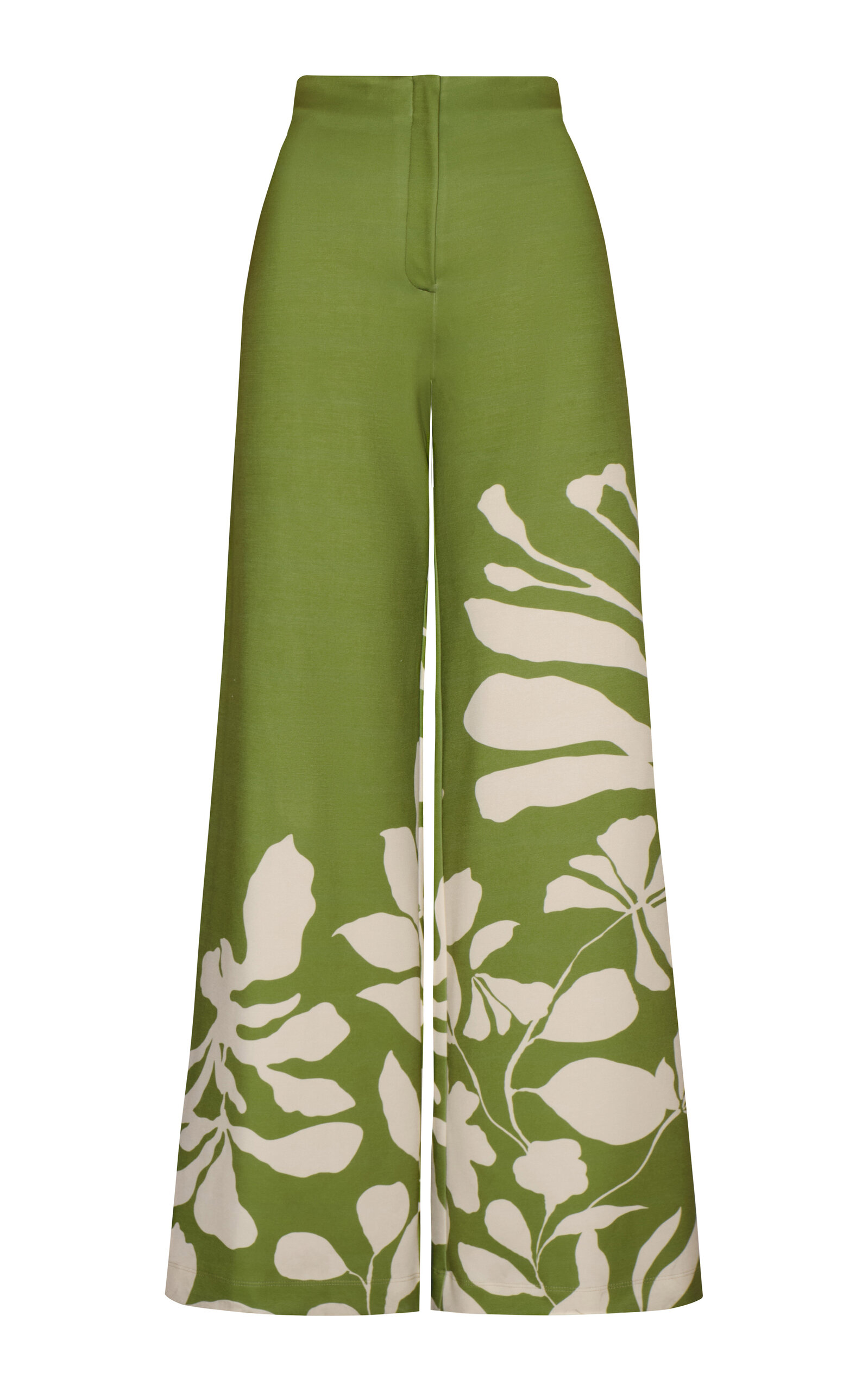 Amores Tuyos Printed Wide-Leg Pants