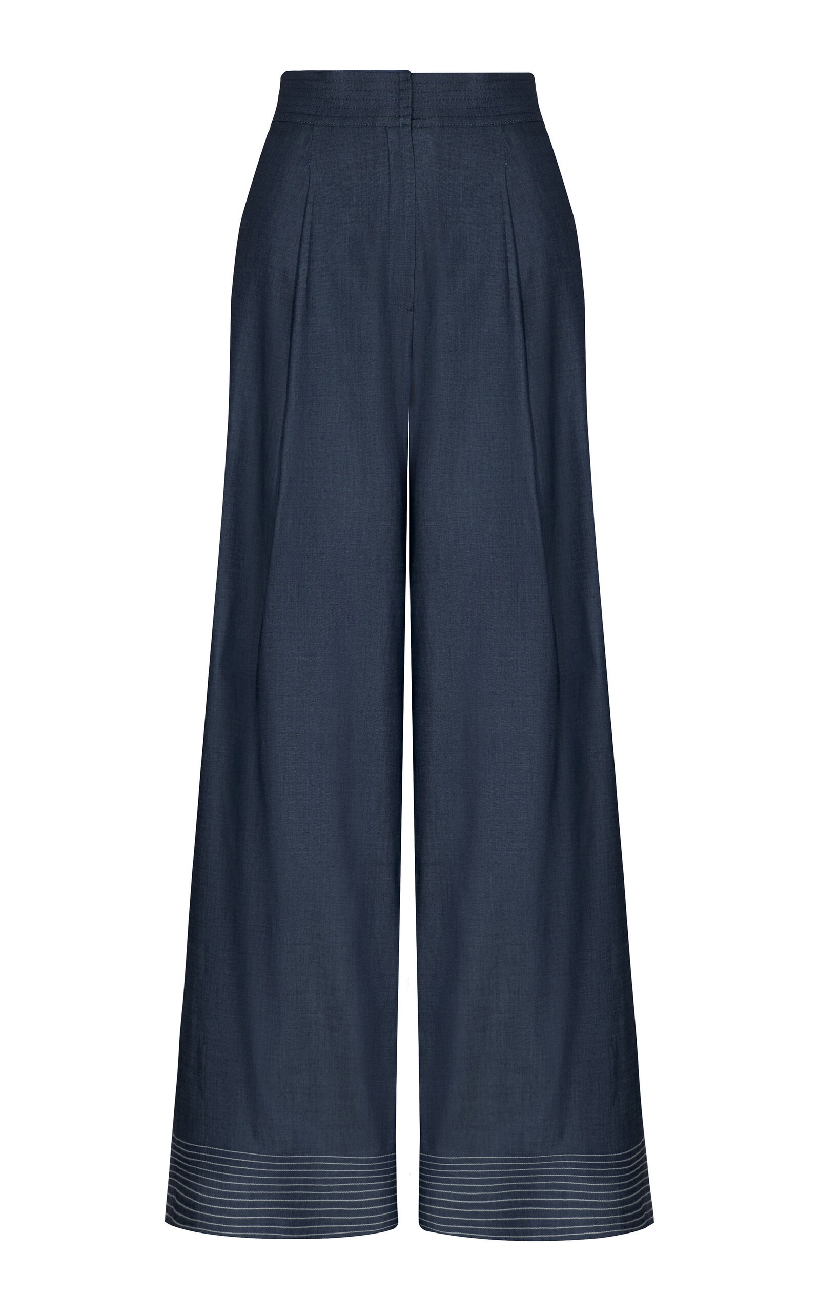 Hamaca Pleated Tencel Wide-Leg Pants