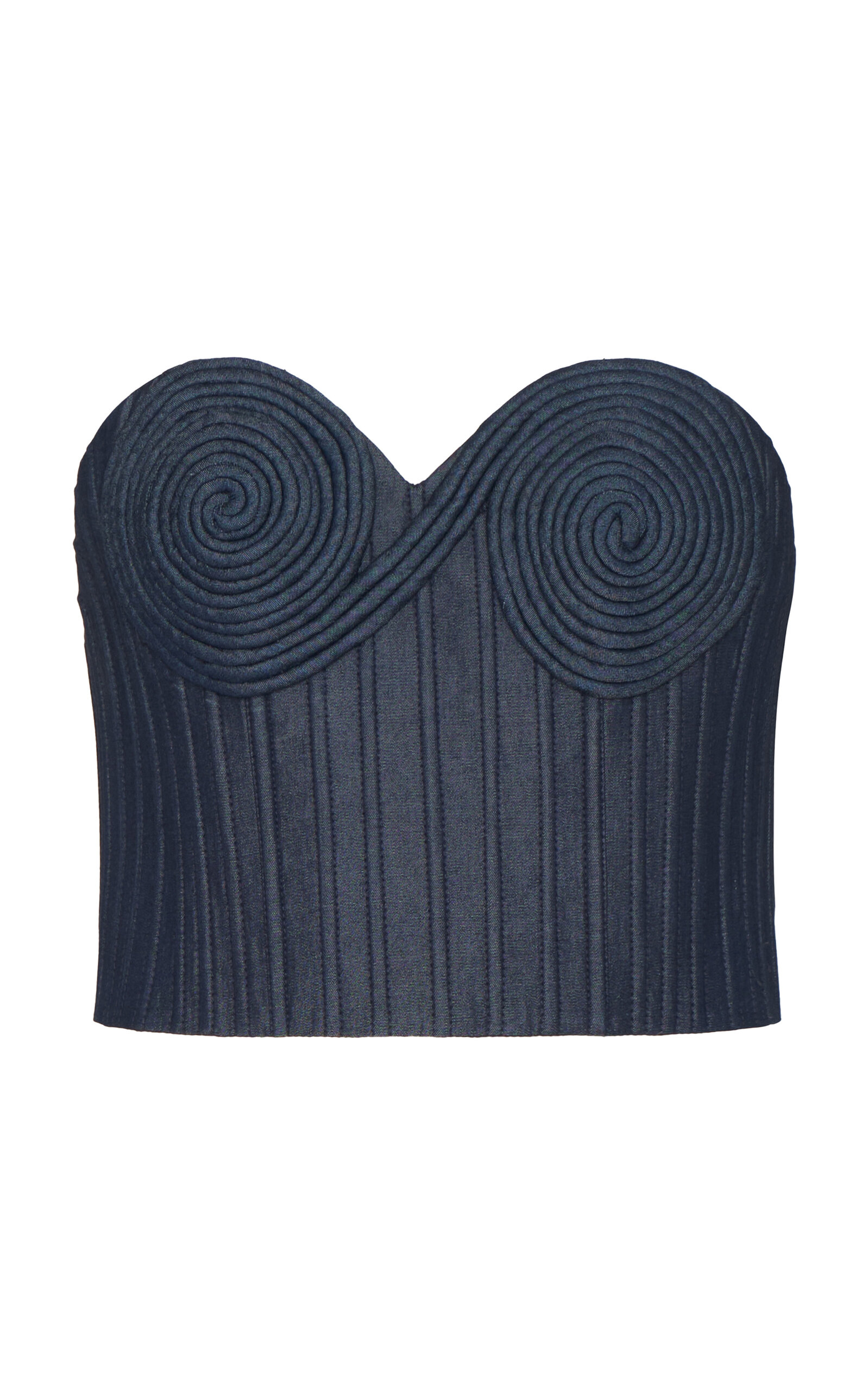 Encuentrame Sculpted Tencel Bustier Top