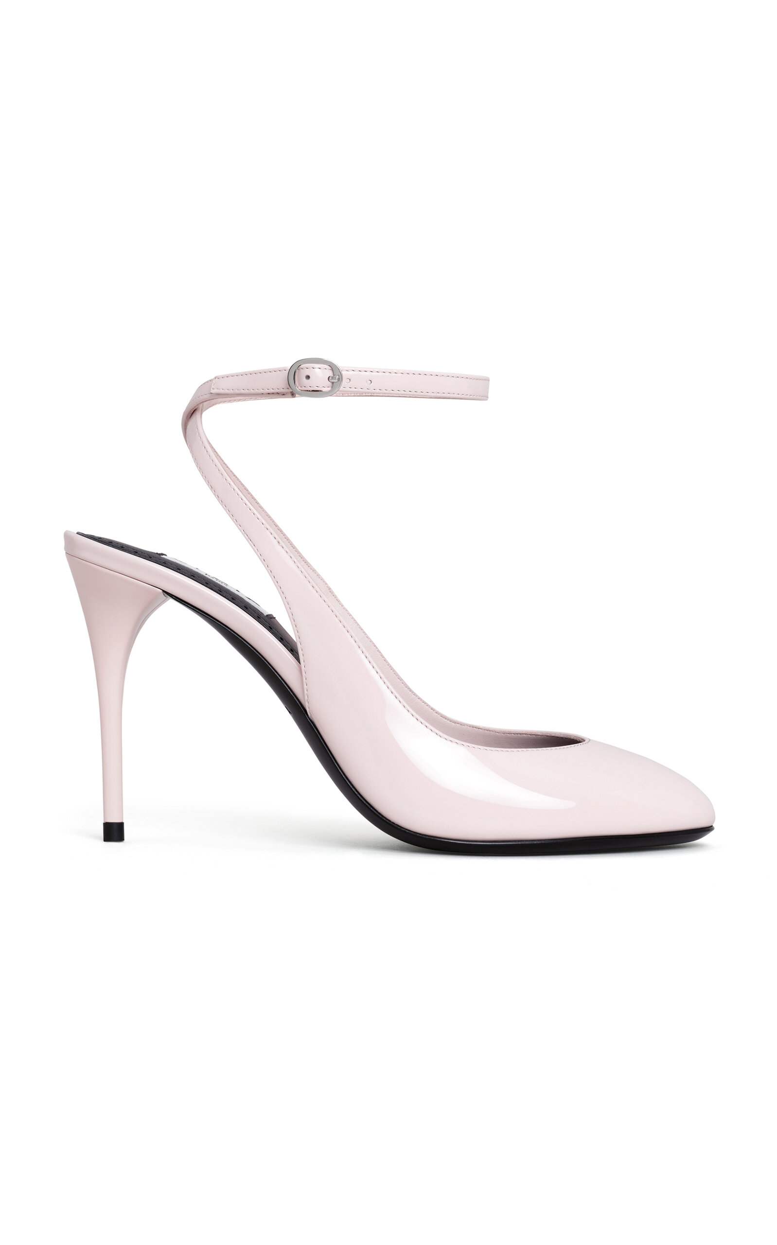 ALAÏA Patent Leather Slingback Pumps