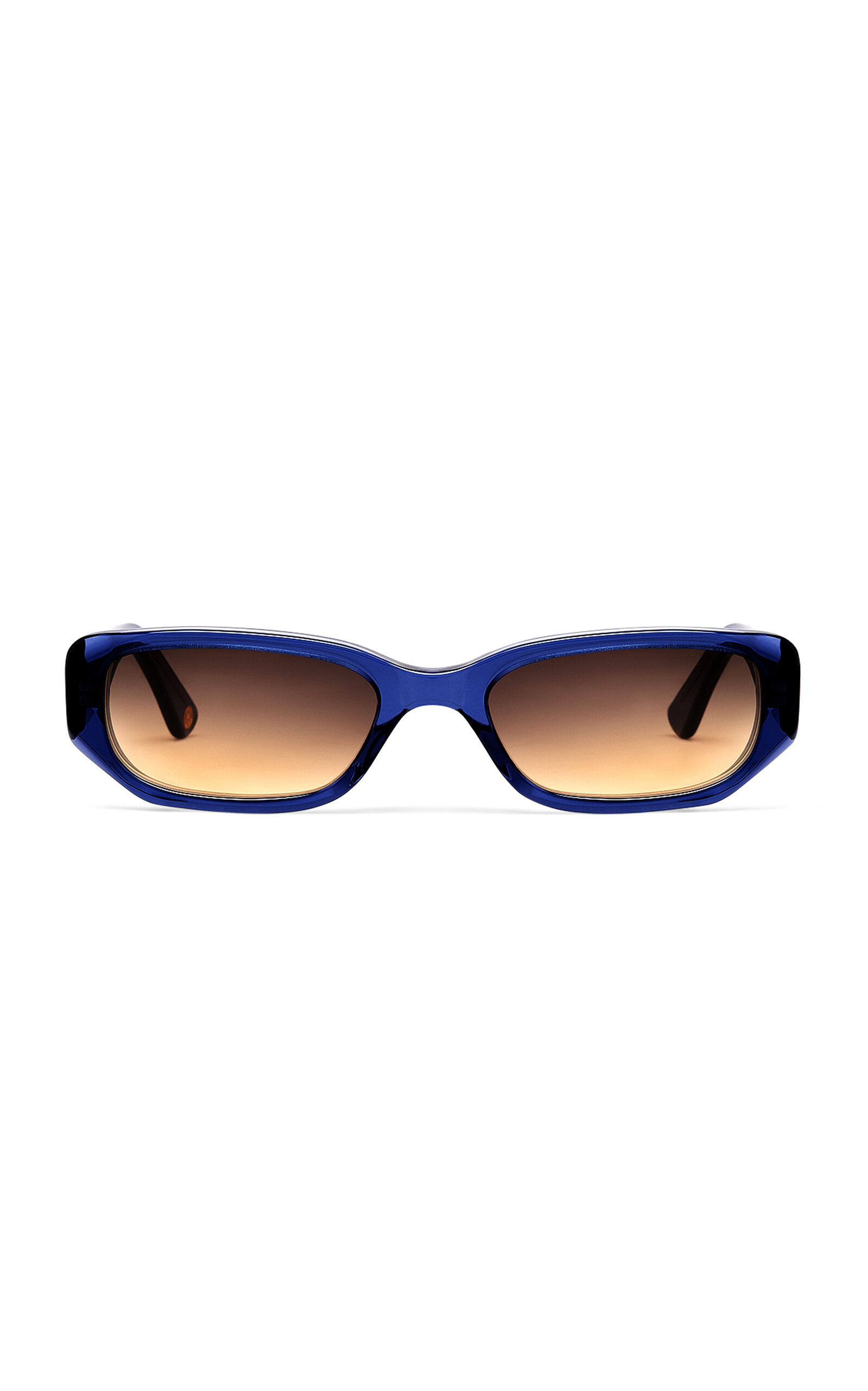 Shop Kimeze Ore Square-frame Acetate Sunglasses In Blue