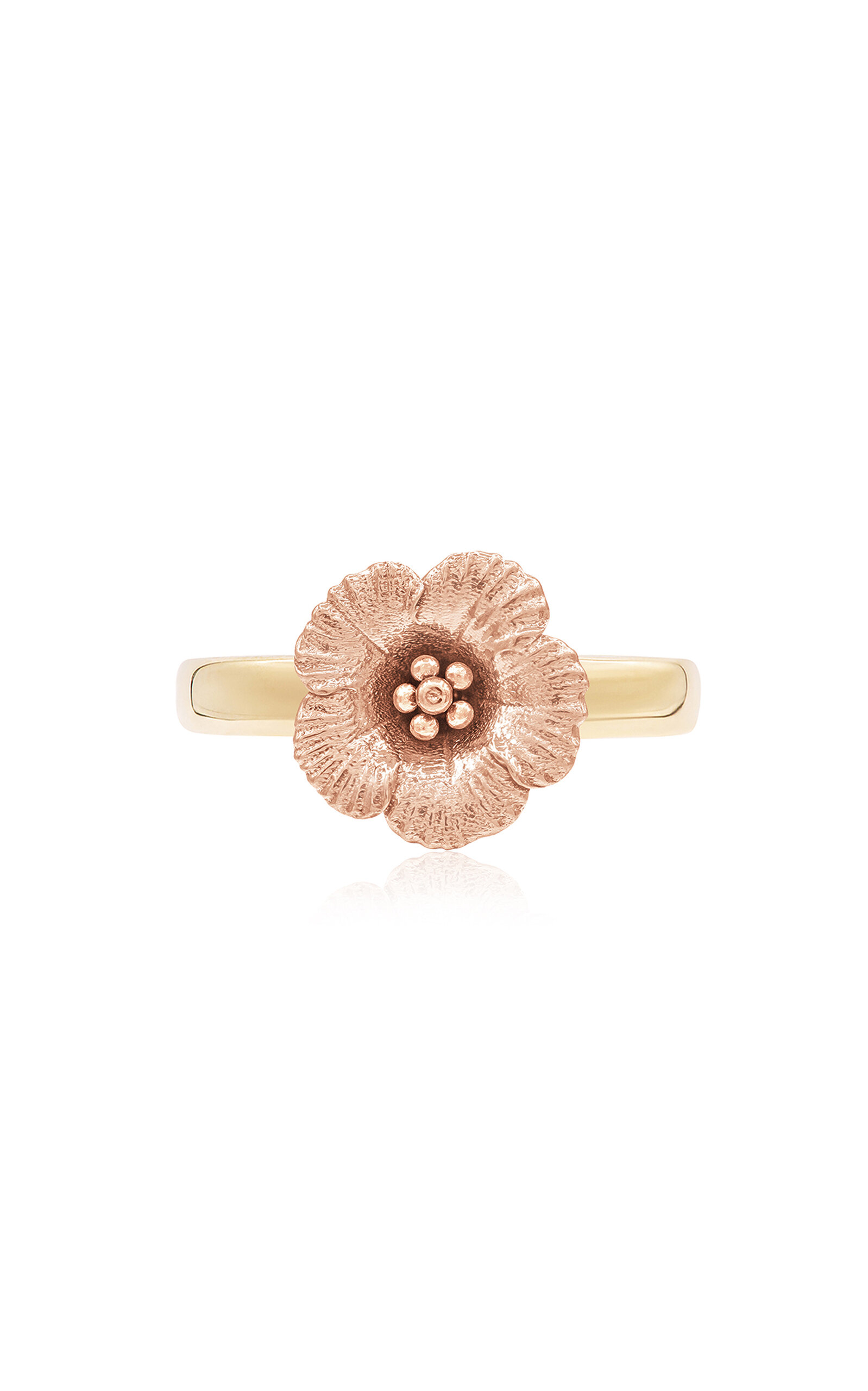 Flora Maxi 14K Rose Gold Ring