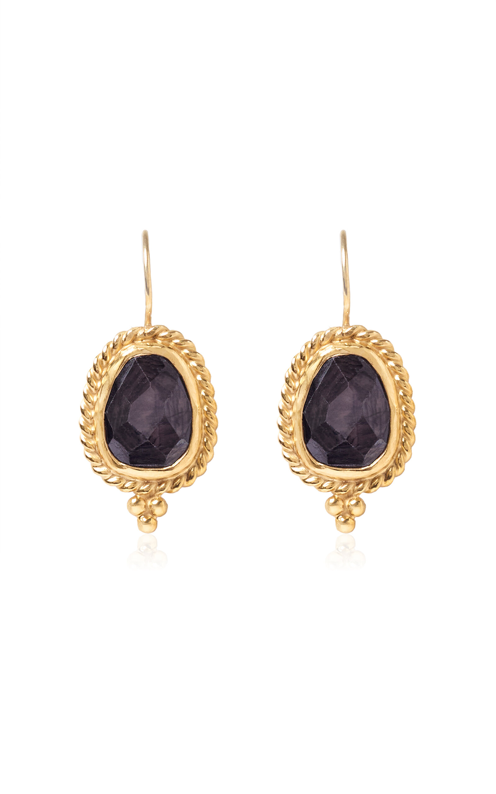 Exclusive Vignette 18K Gold-Plated Earrings