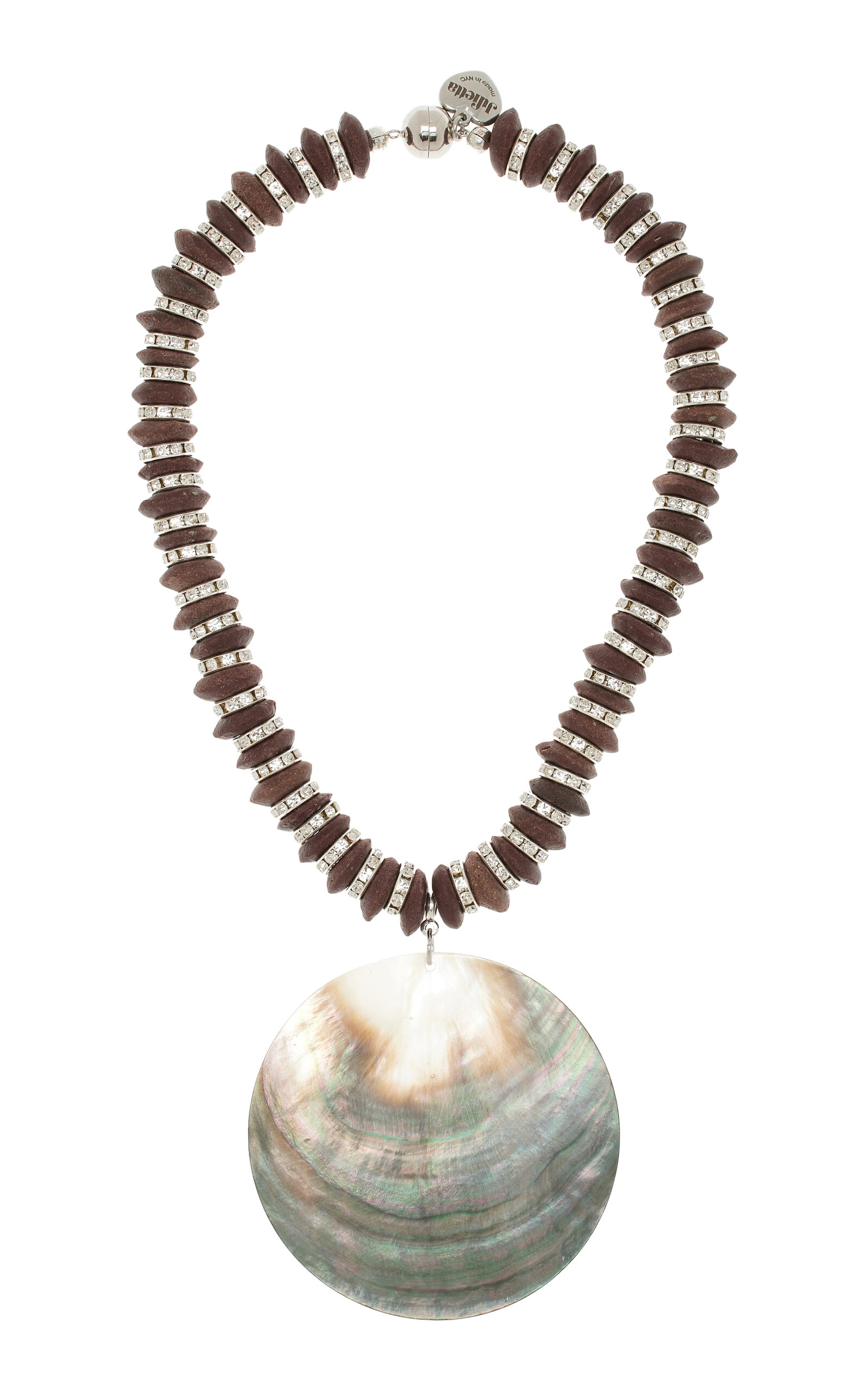 Exclusive Maddalena Beaded Shell Necklace