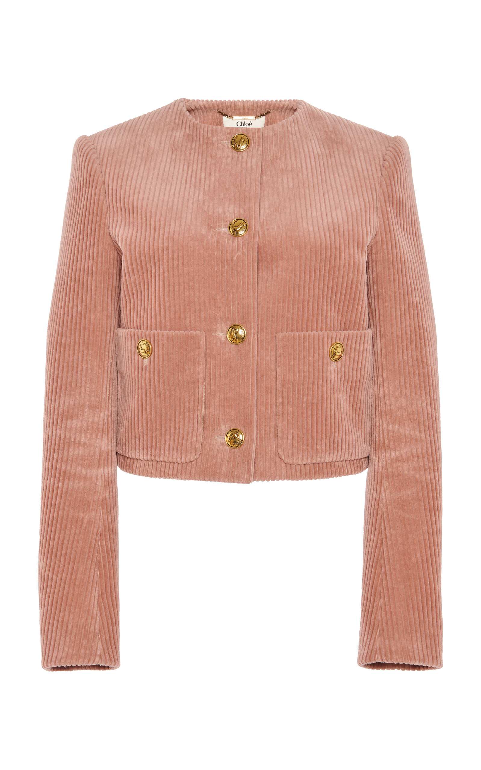 Chloé Tailored Cotton Corduroy Jacket