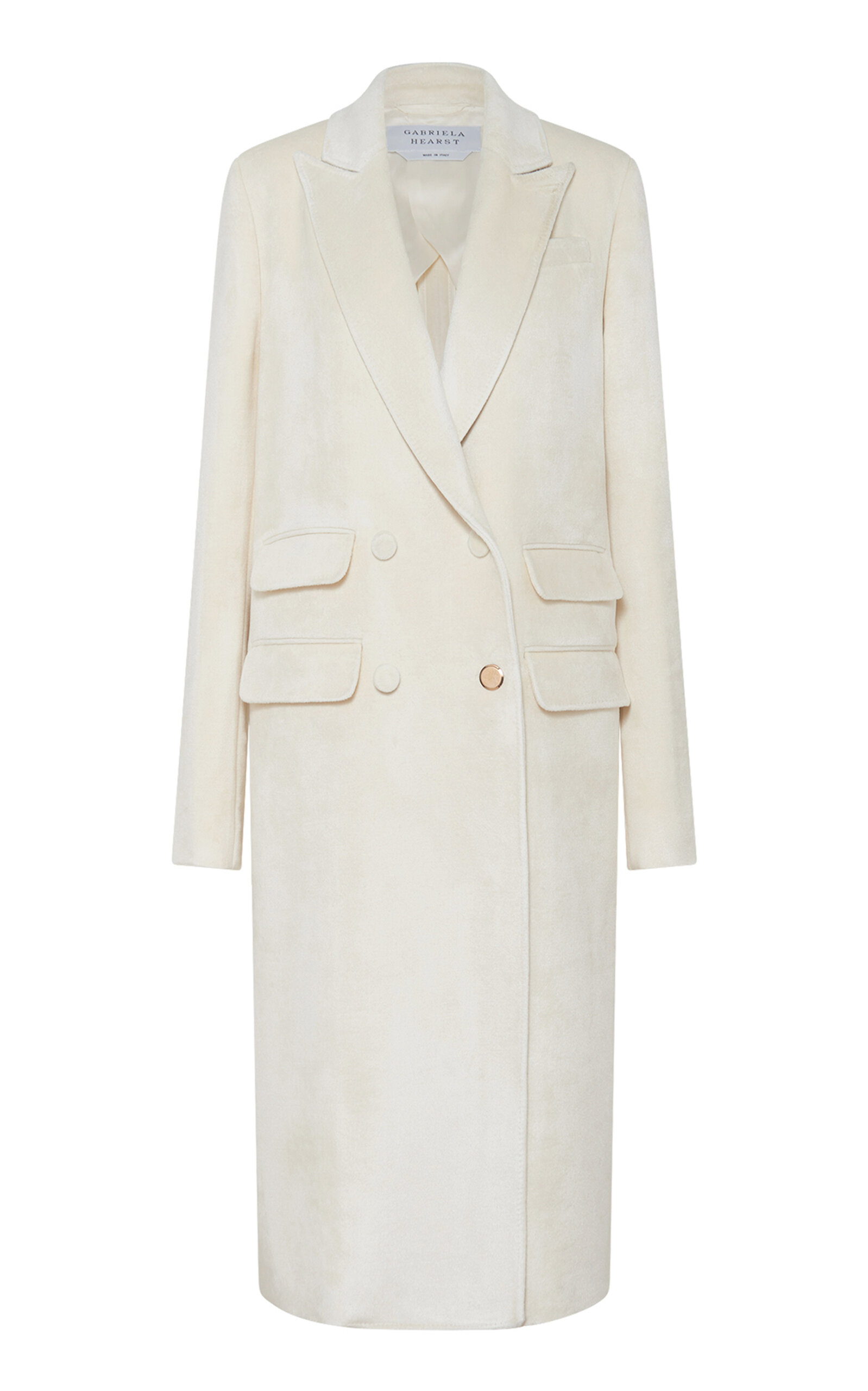 Reed Tailored Silk-Wool Coat