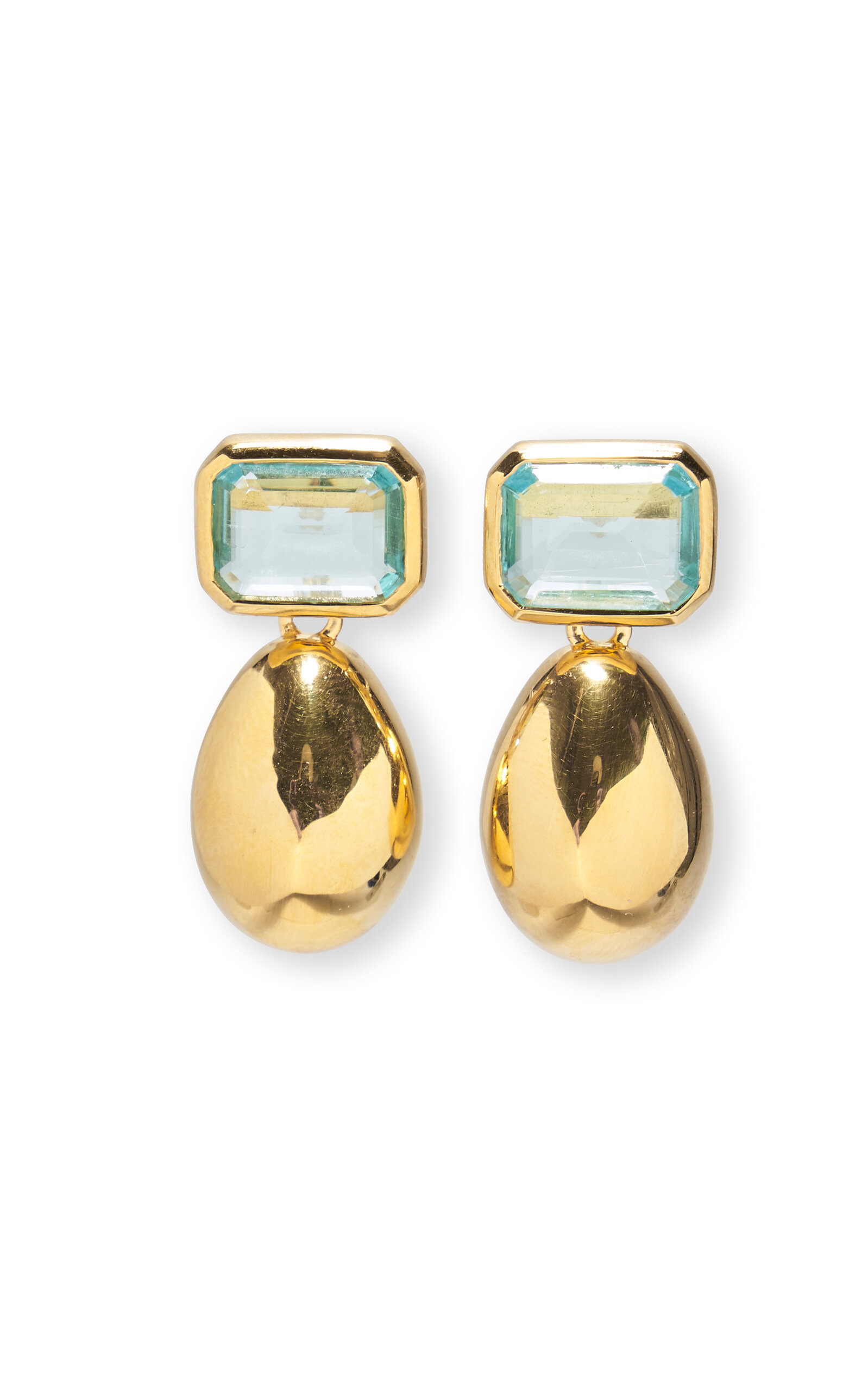 Lizzie Fortunato Bean Earrings In Gold