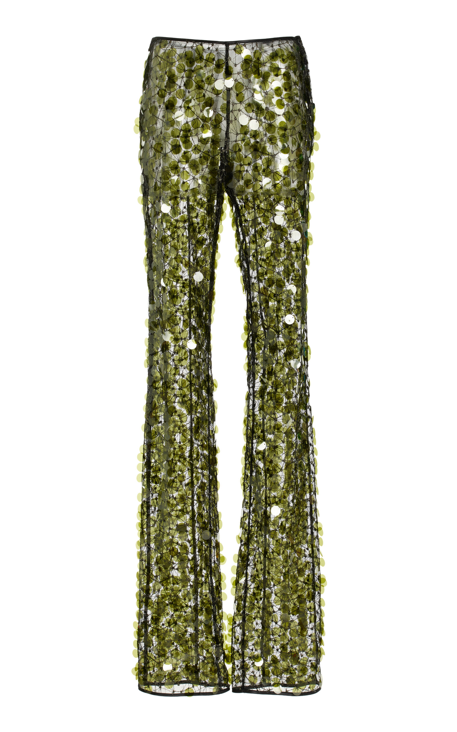 Sequined Flared Pants