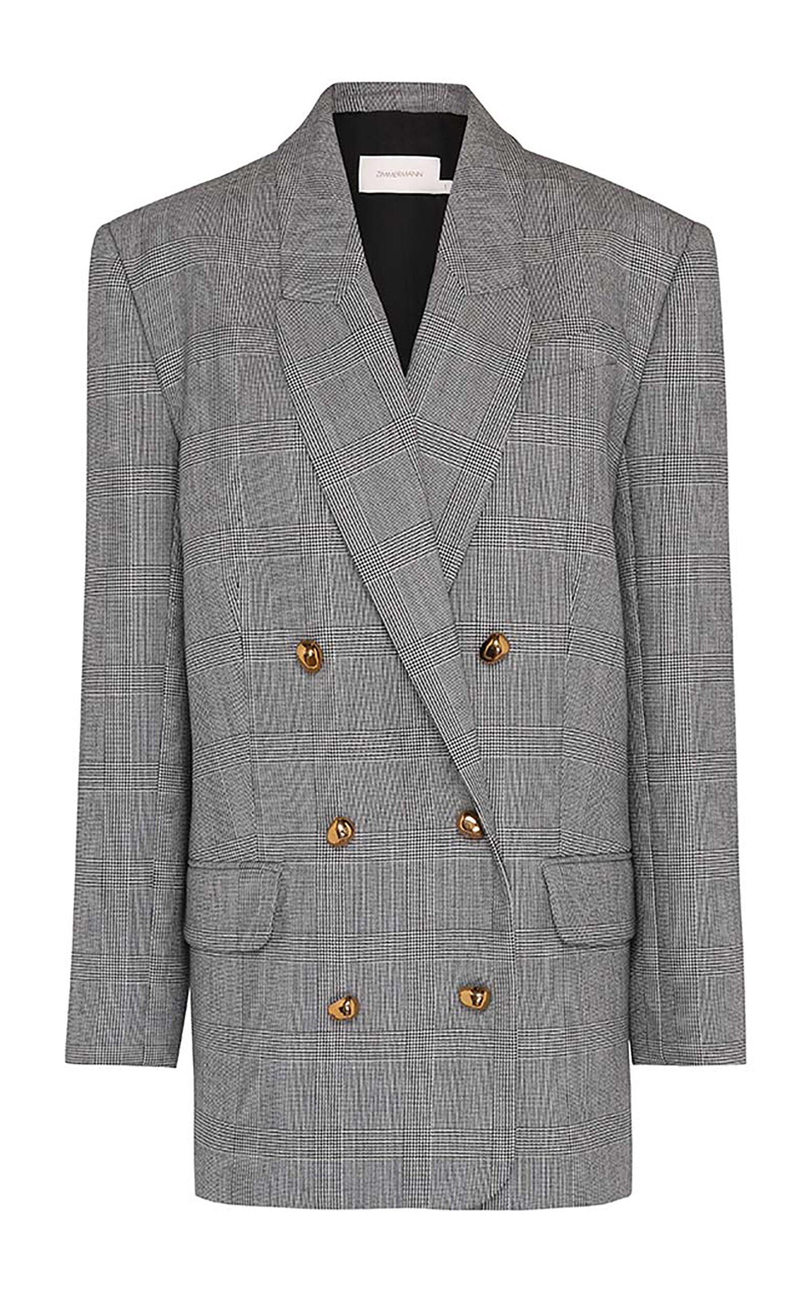 Crush Oversized Wool-Blend Blazer