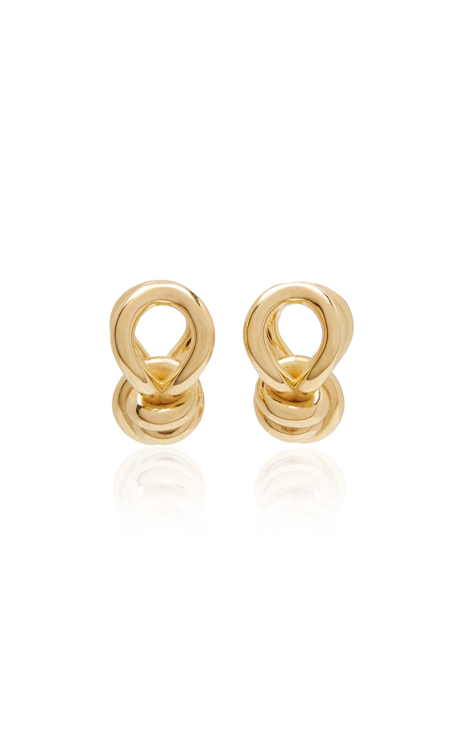 18K Gold-Plated Knot Earrings