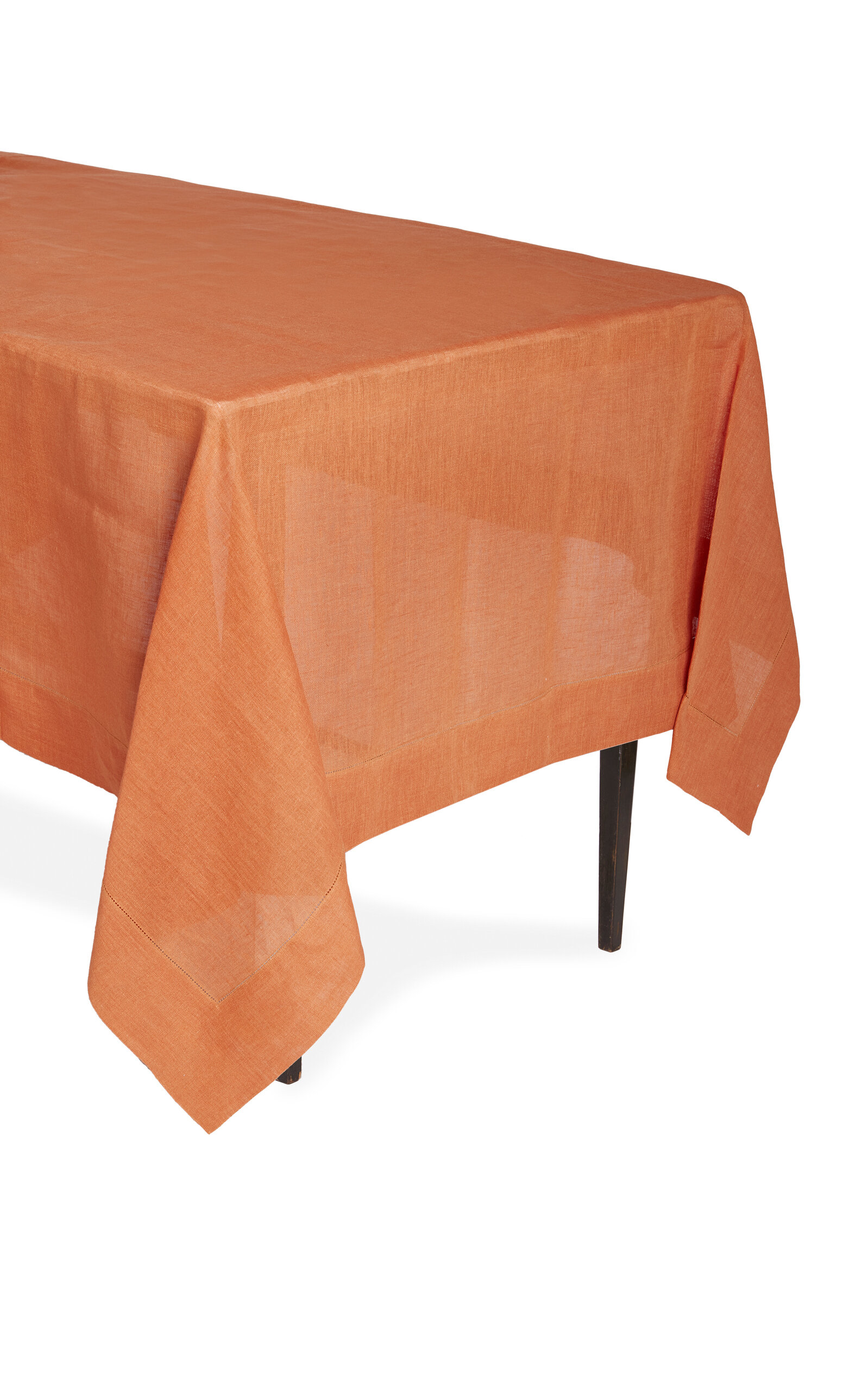 Moda Domus Linen Tablecloth In Orange