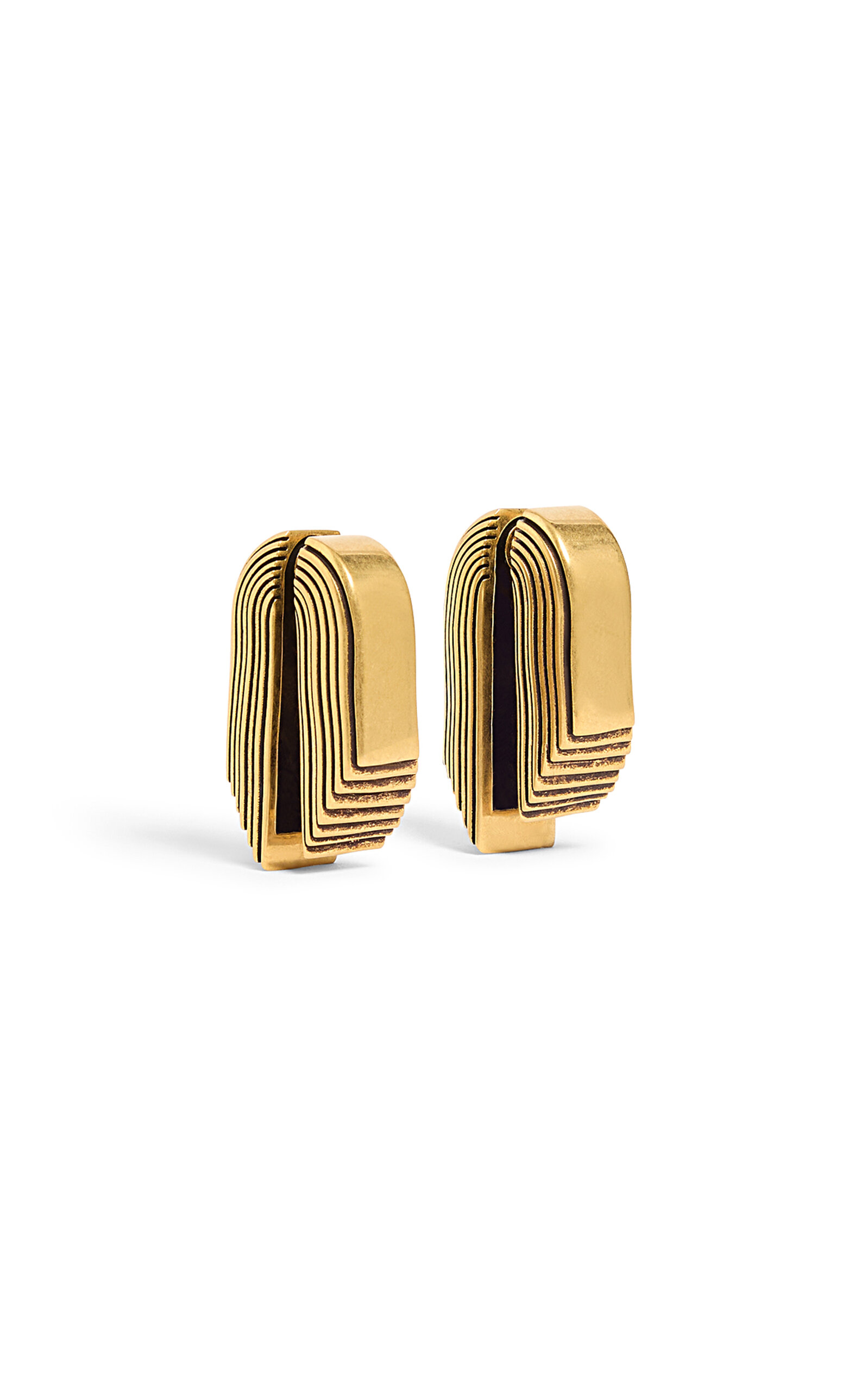 Zucchini 18K Gold-Plated Earrings