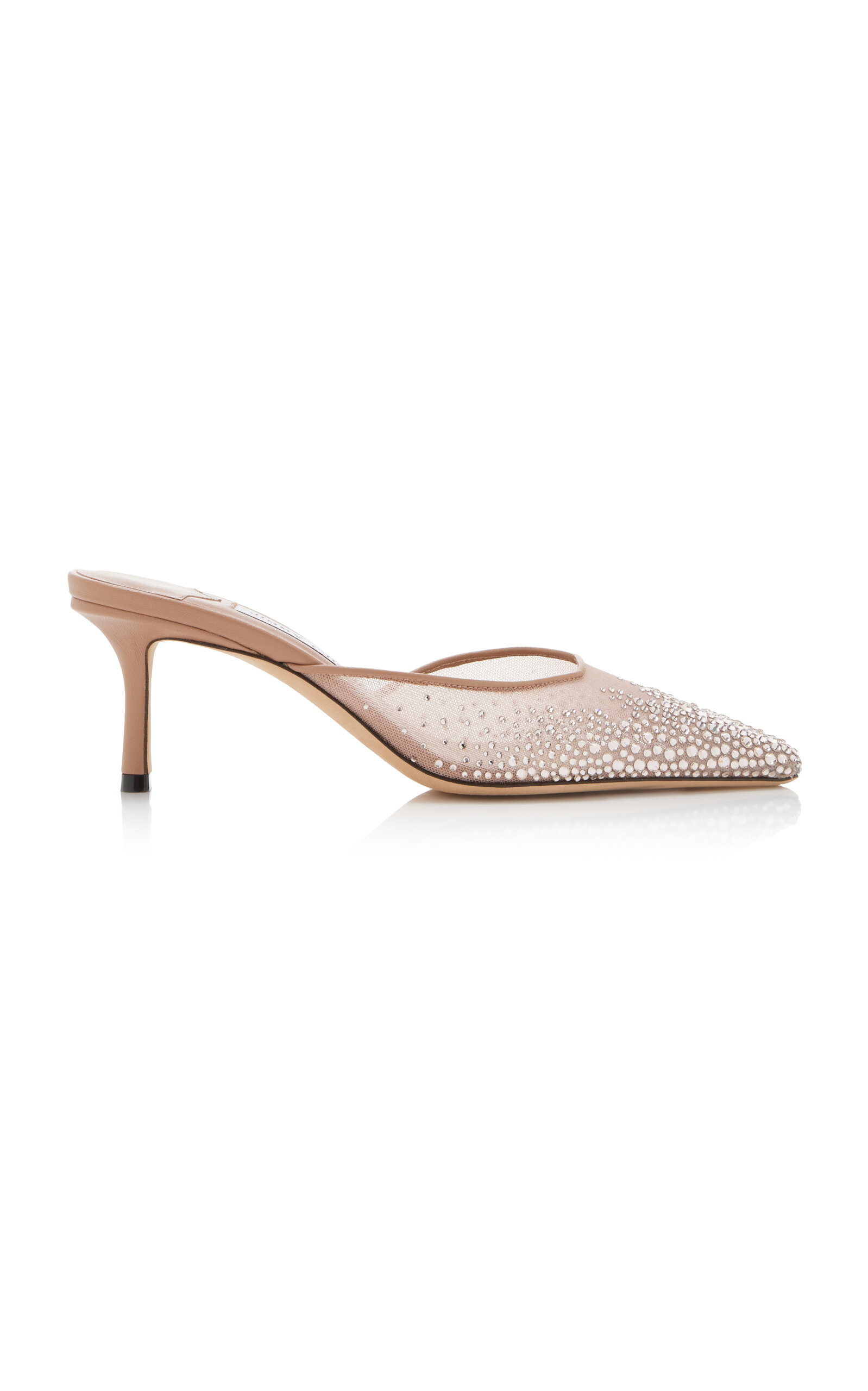 Vivi Crystal-Mesh Mules