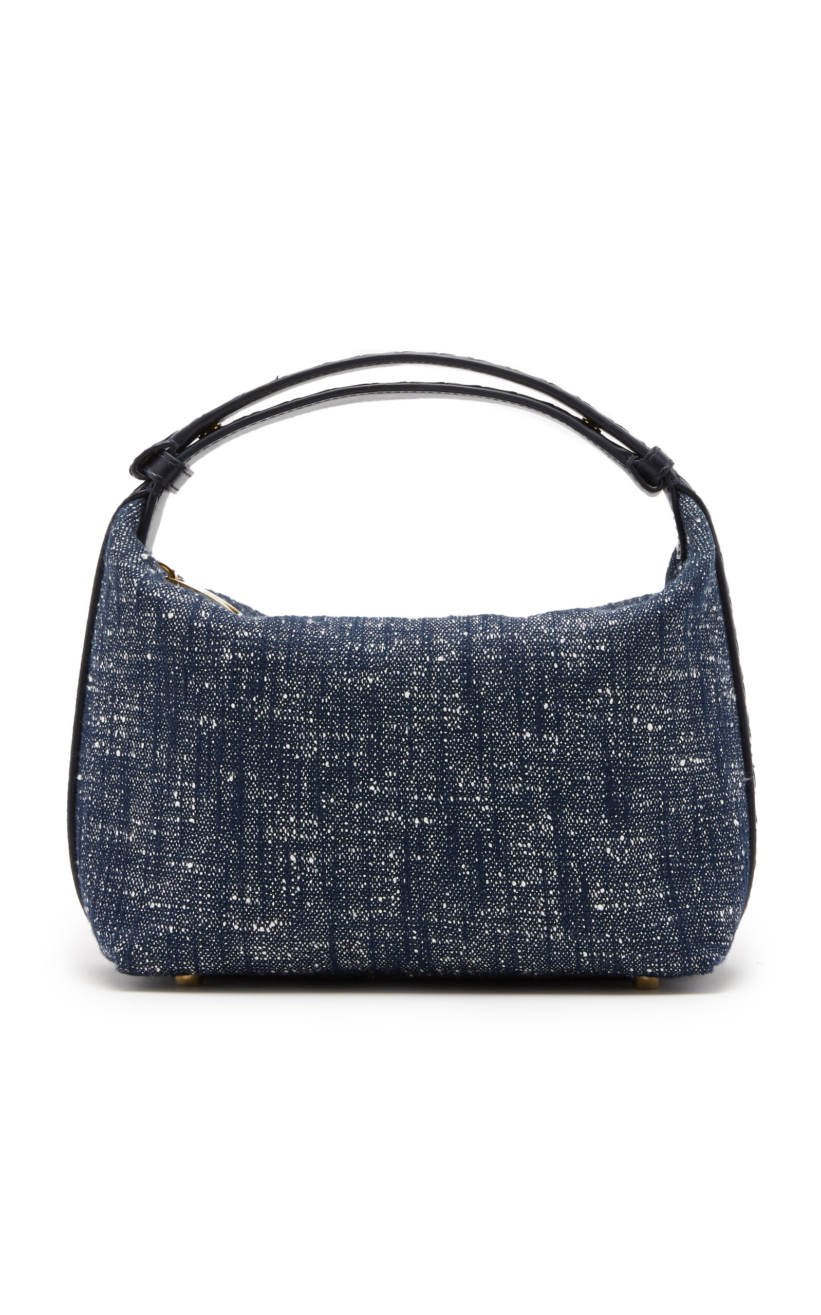 Mini Wallace Denim Bouclé Bag