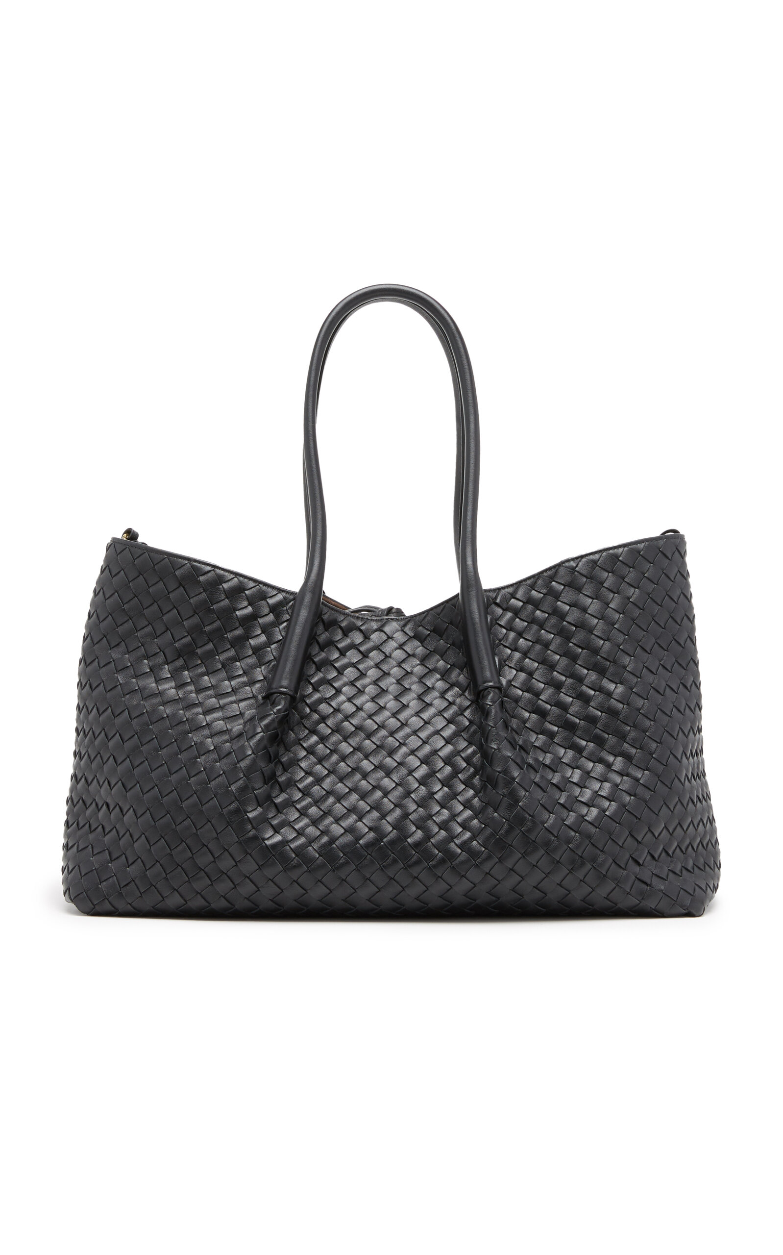 Reversible Intrecciato Leather Tote Bag