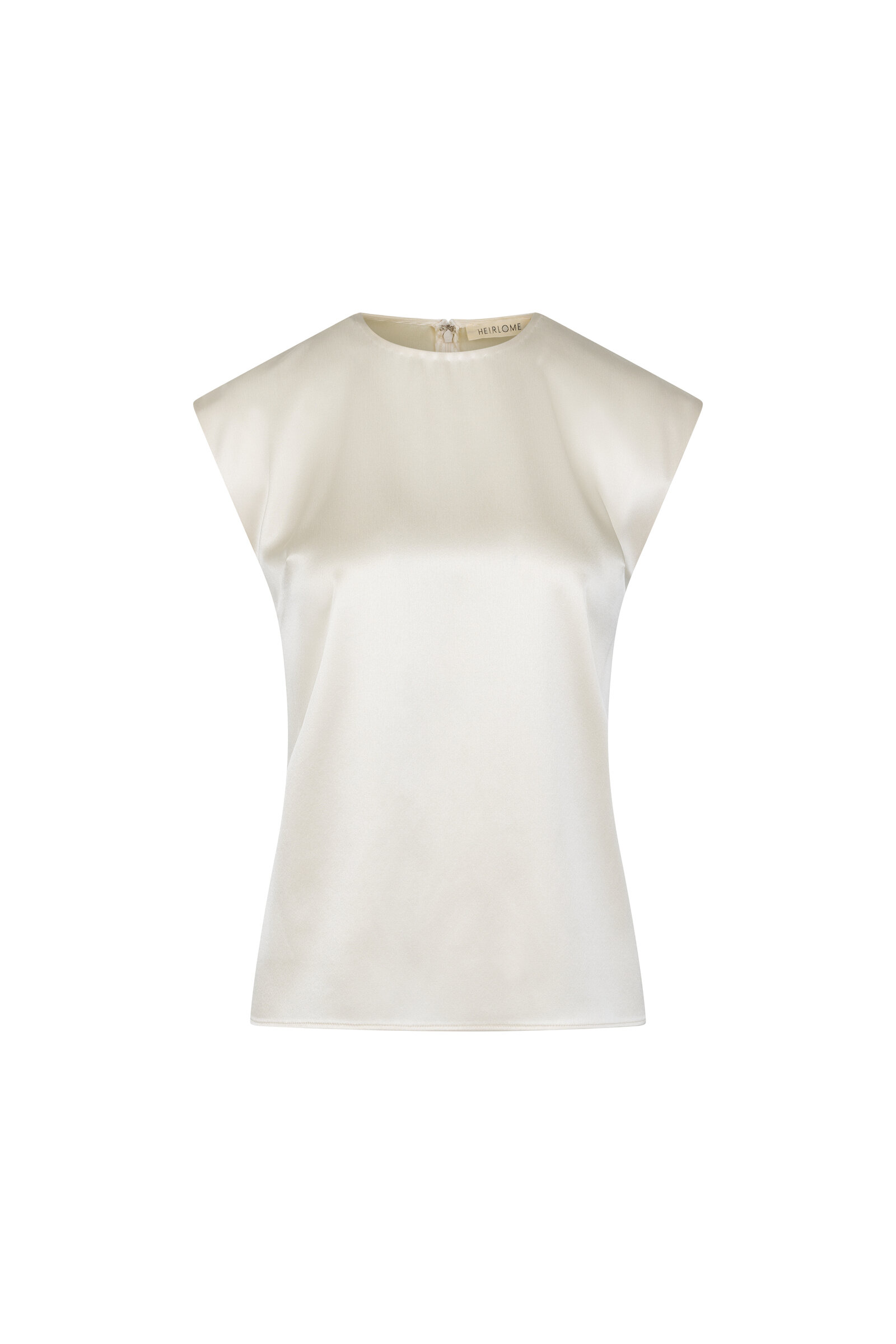 Morgan Sleeveless Silk Top