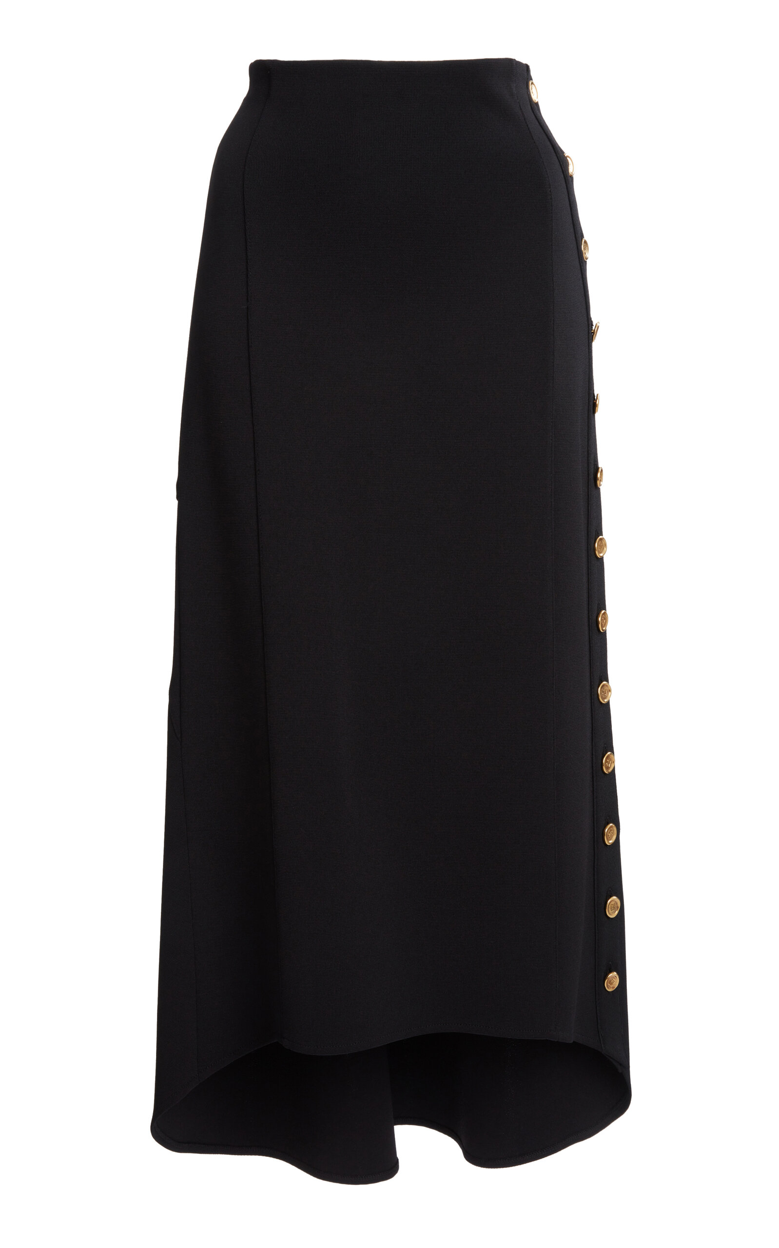 High-Rise Midi Skirt