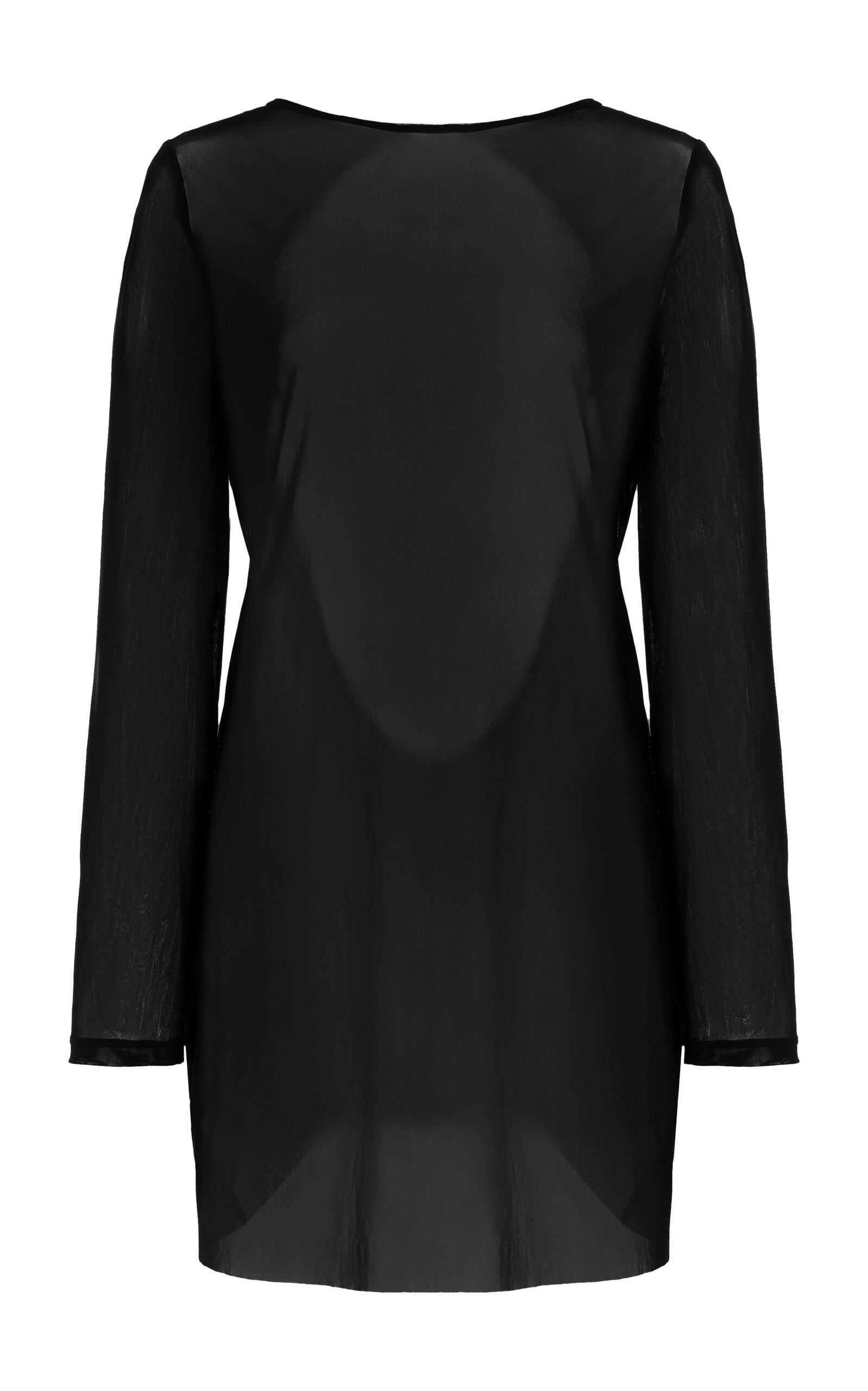 Shop Bondeye Gisele Mesh Cover-up In Black