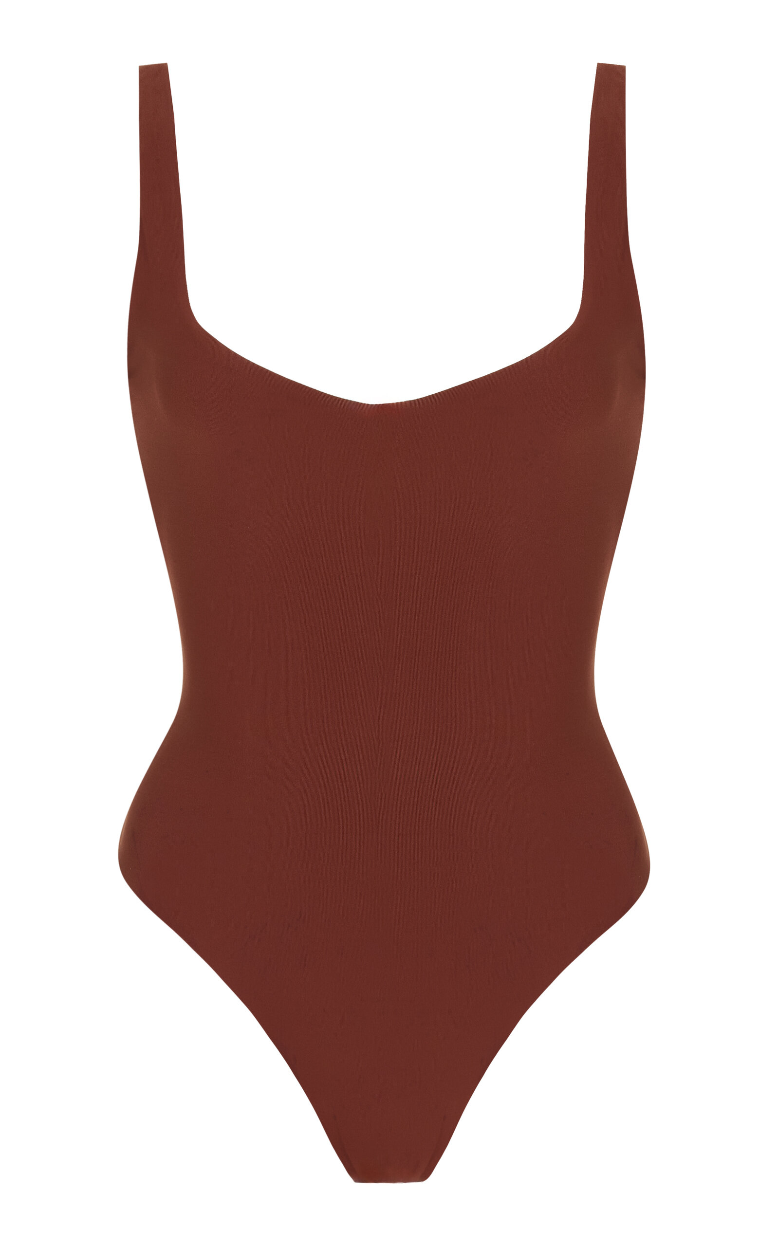 Shop Bondeye Lucia One-piece Swimsuit In Brown