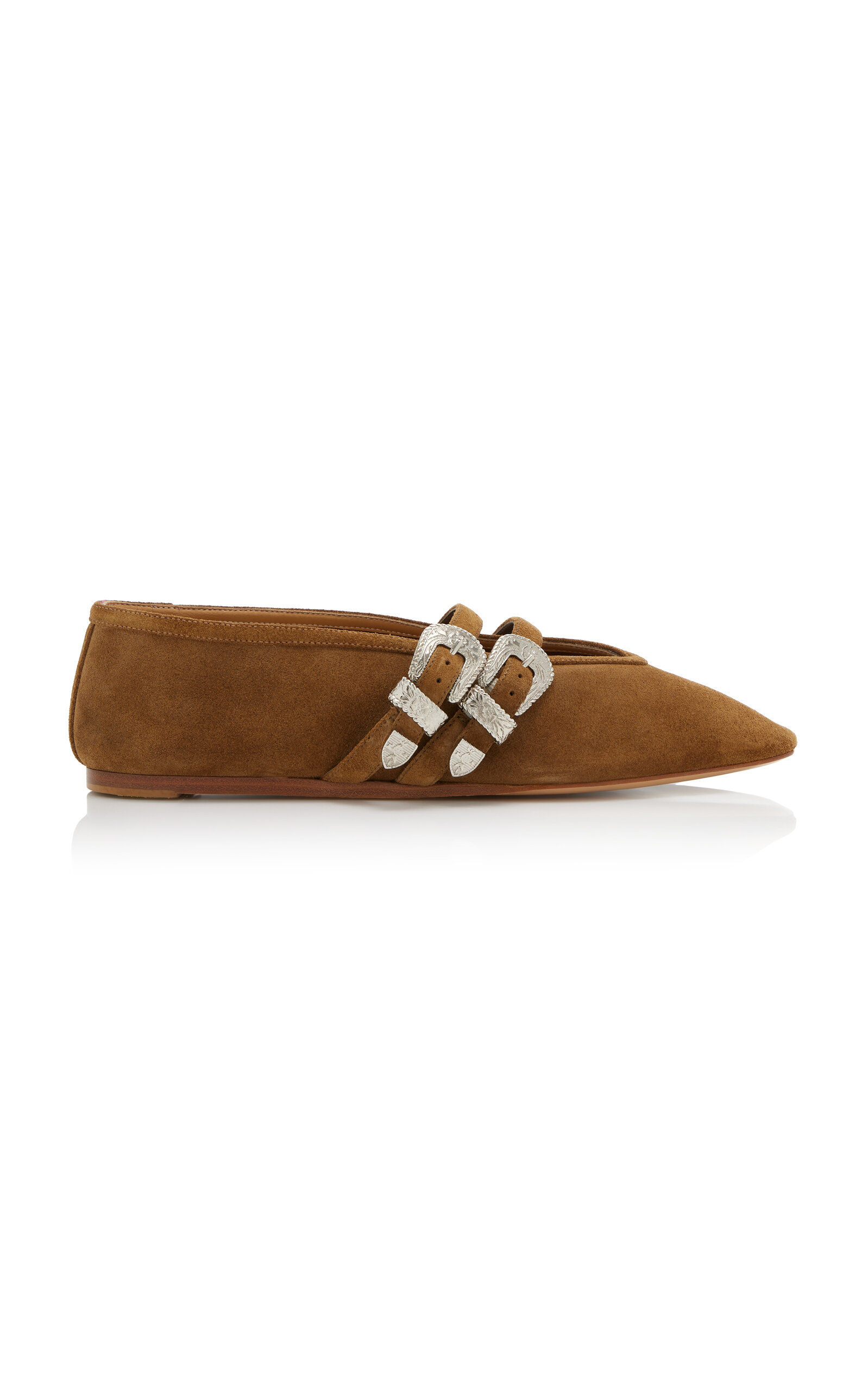 Claudia Suede Ballet Flats