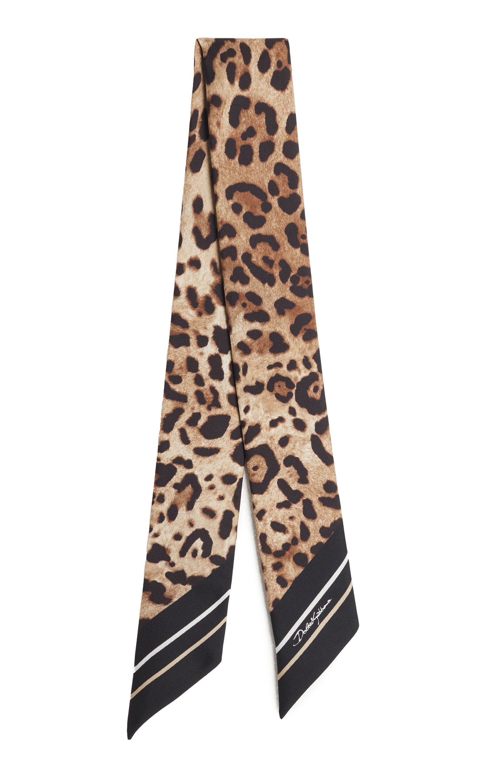 Leopard Silk Foulard