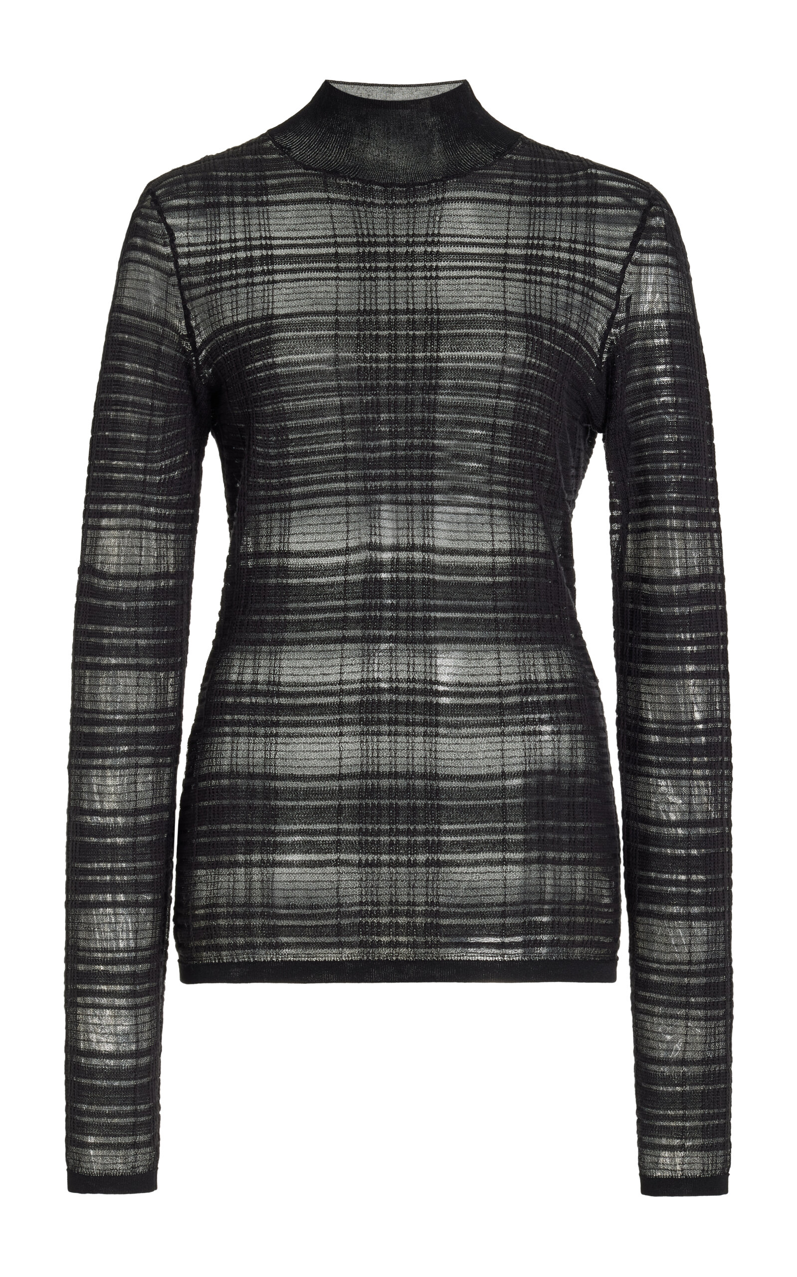 Stefanie Plaid Knit Sweater