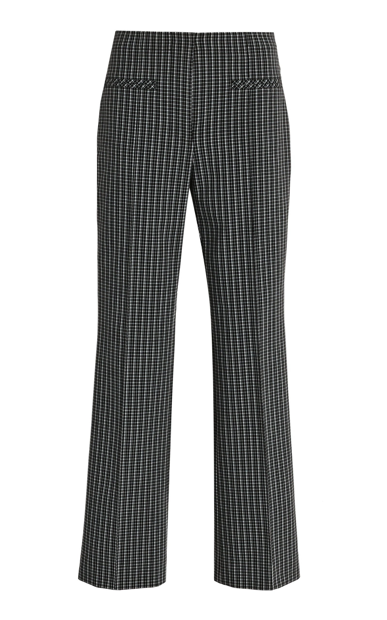 Isadora Stretch-Suiting Straight-Leg Pants