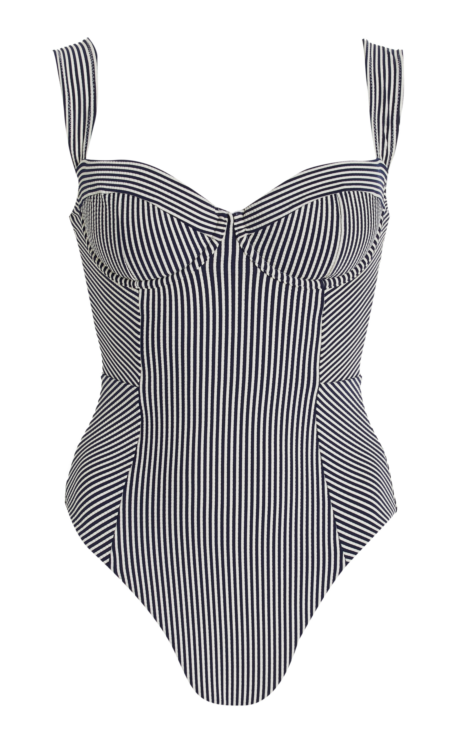 Kyle Striped Swimsuit