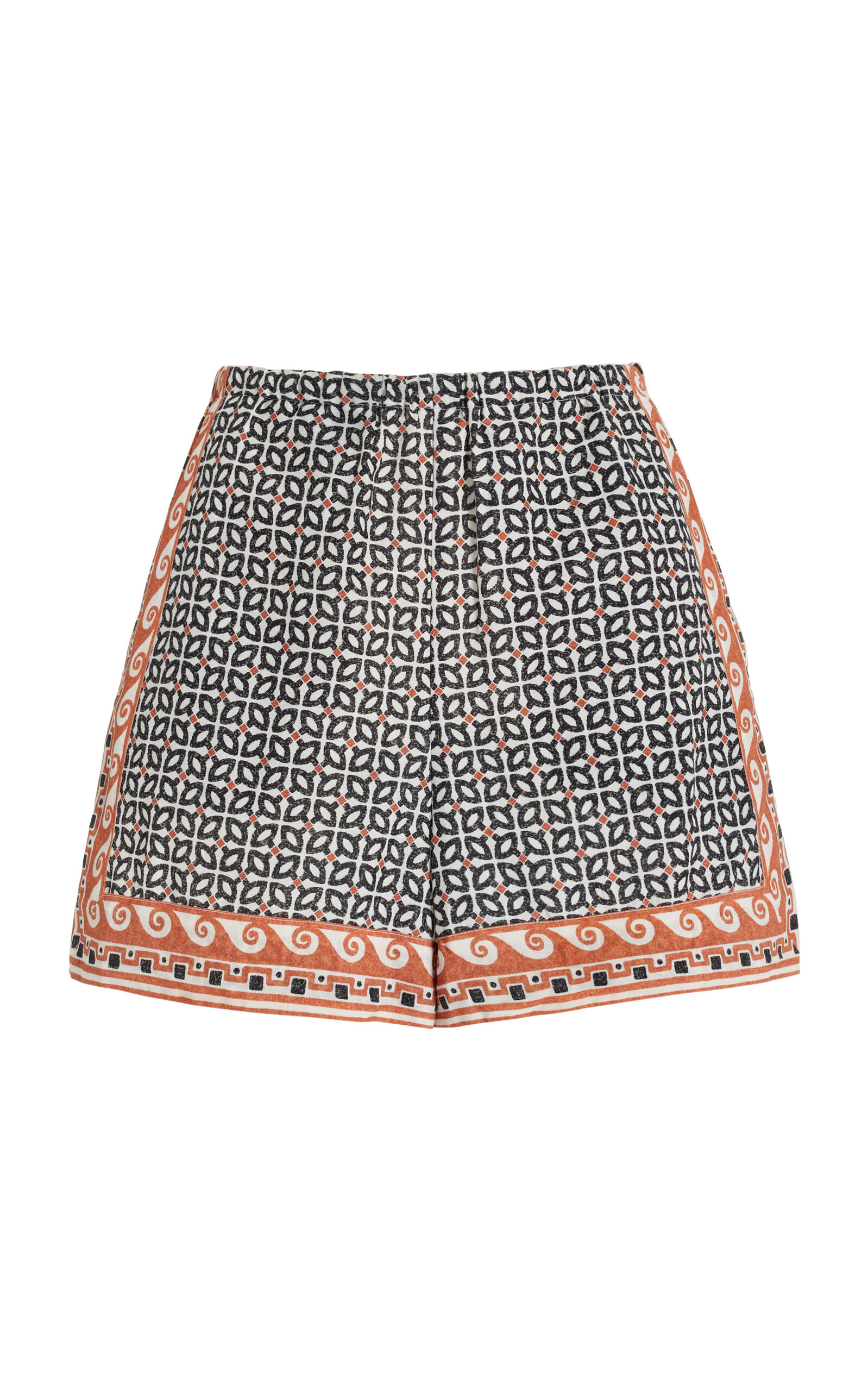 Delphi Linen-Cotton Boy Shorts