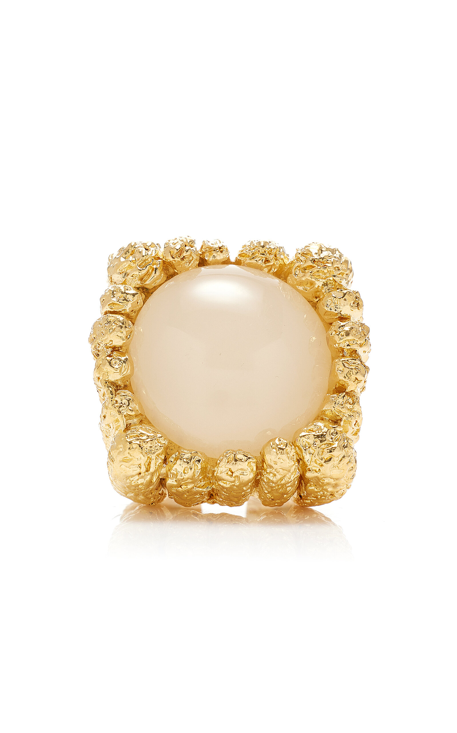 Exclusive Freda 18k Gold-Plated Ring