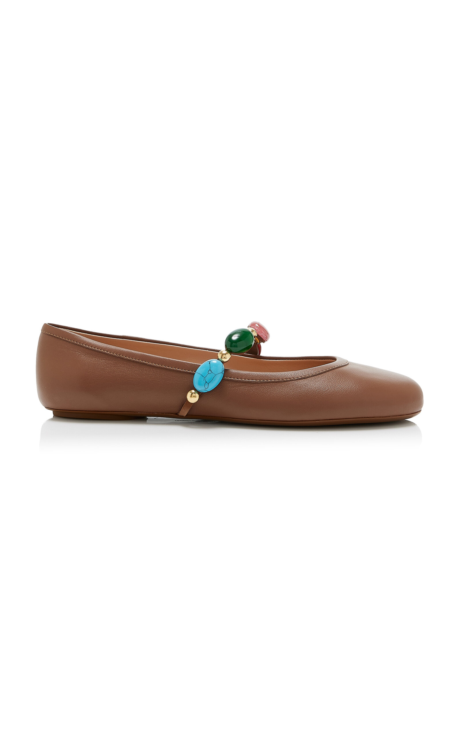 Shanti Leather Mary Jane Flats