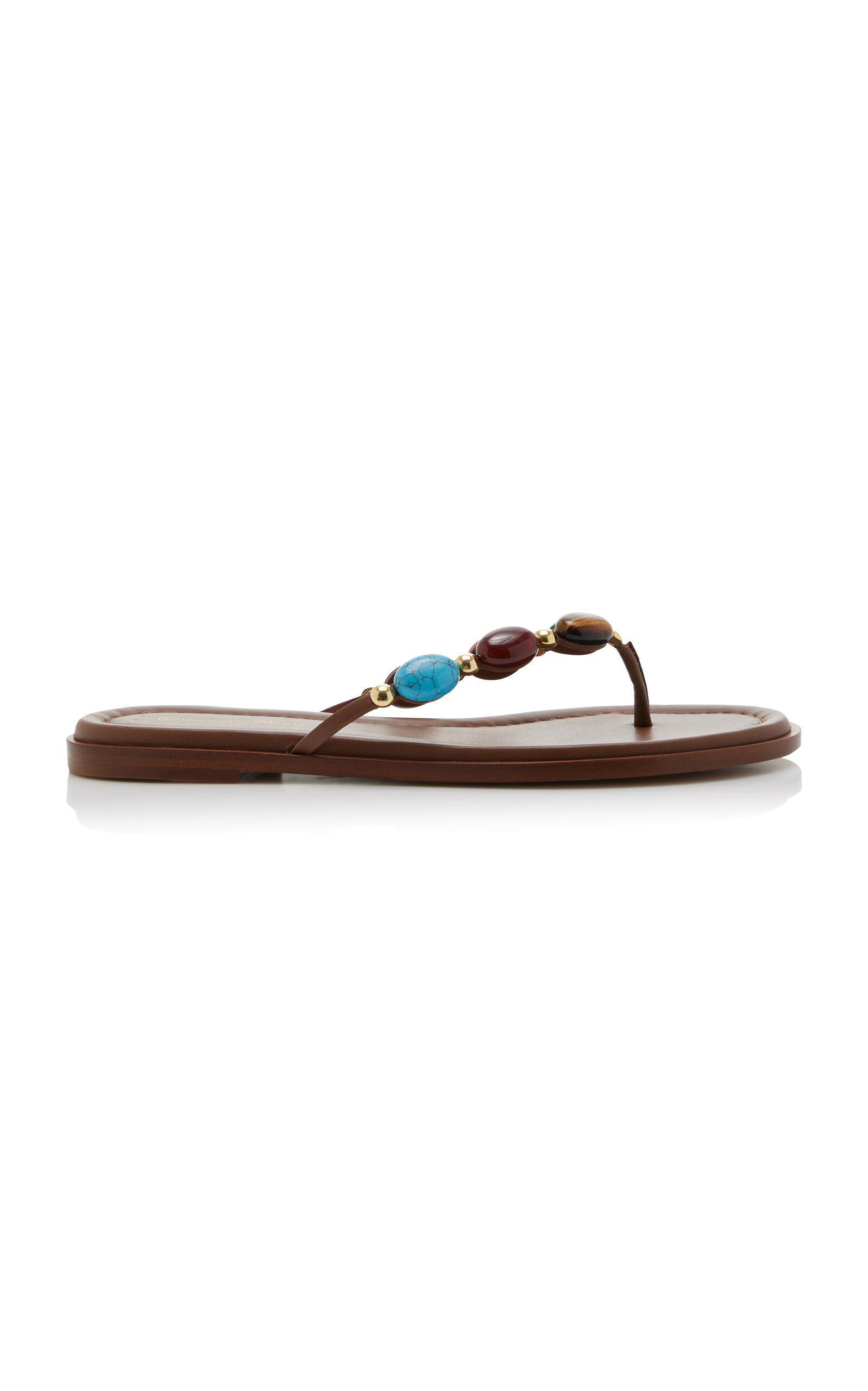 Shanti Jeweled Thong Sandals