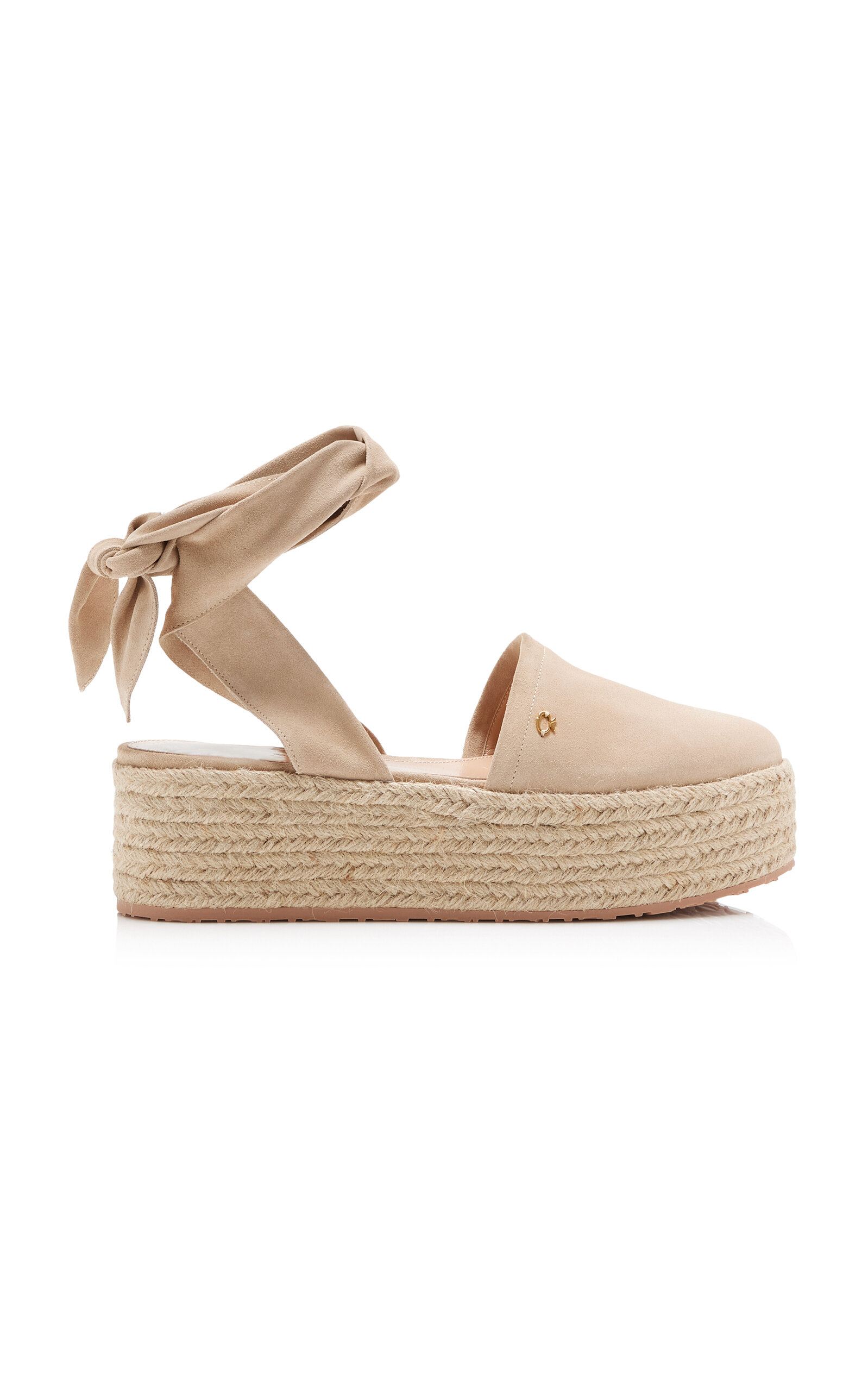 Velour Platform Espadrilles