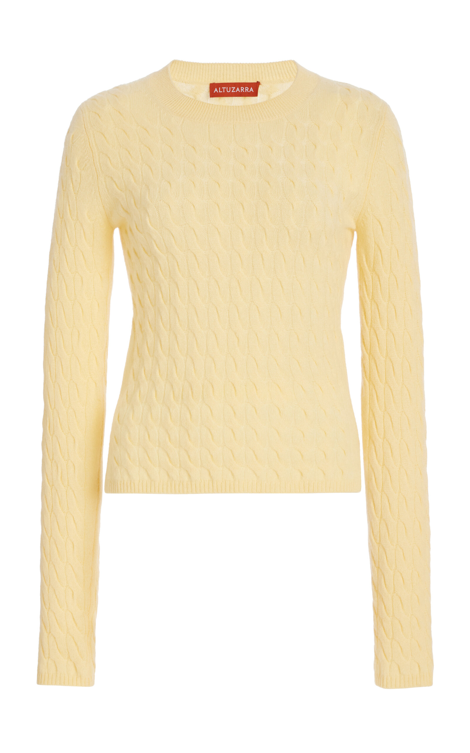 Milla Cable-Knit Cashmere Sweater