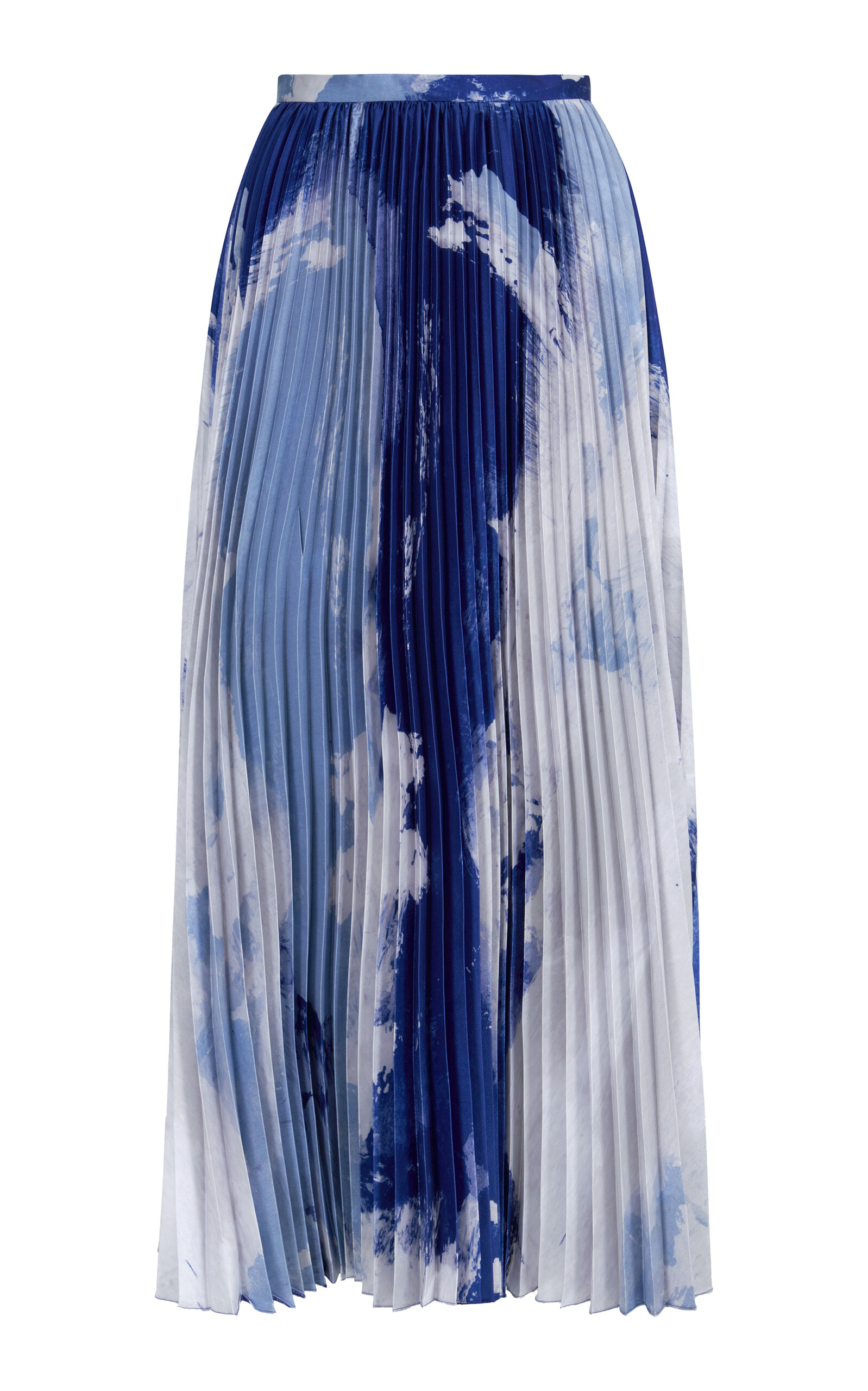 Tempo II Plissé Midi Skirt