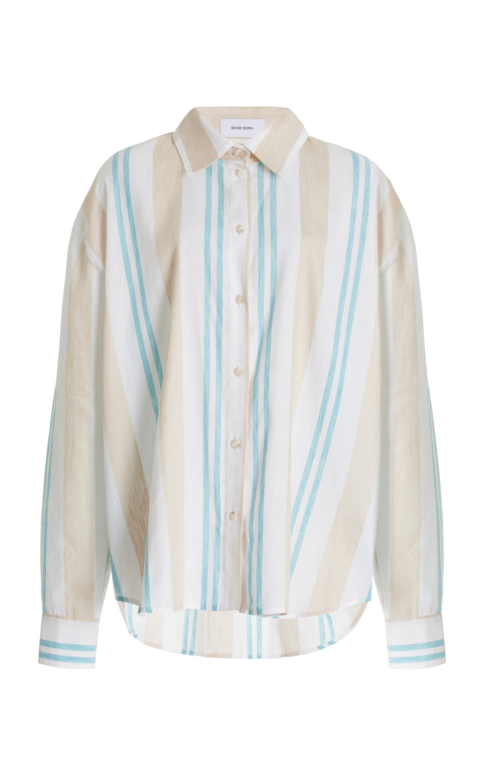 BONDI BORN AREZZO ORGANIC LINEN-COTTON SHIRT 