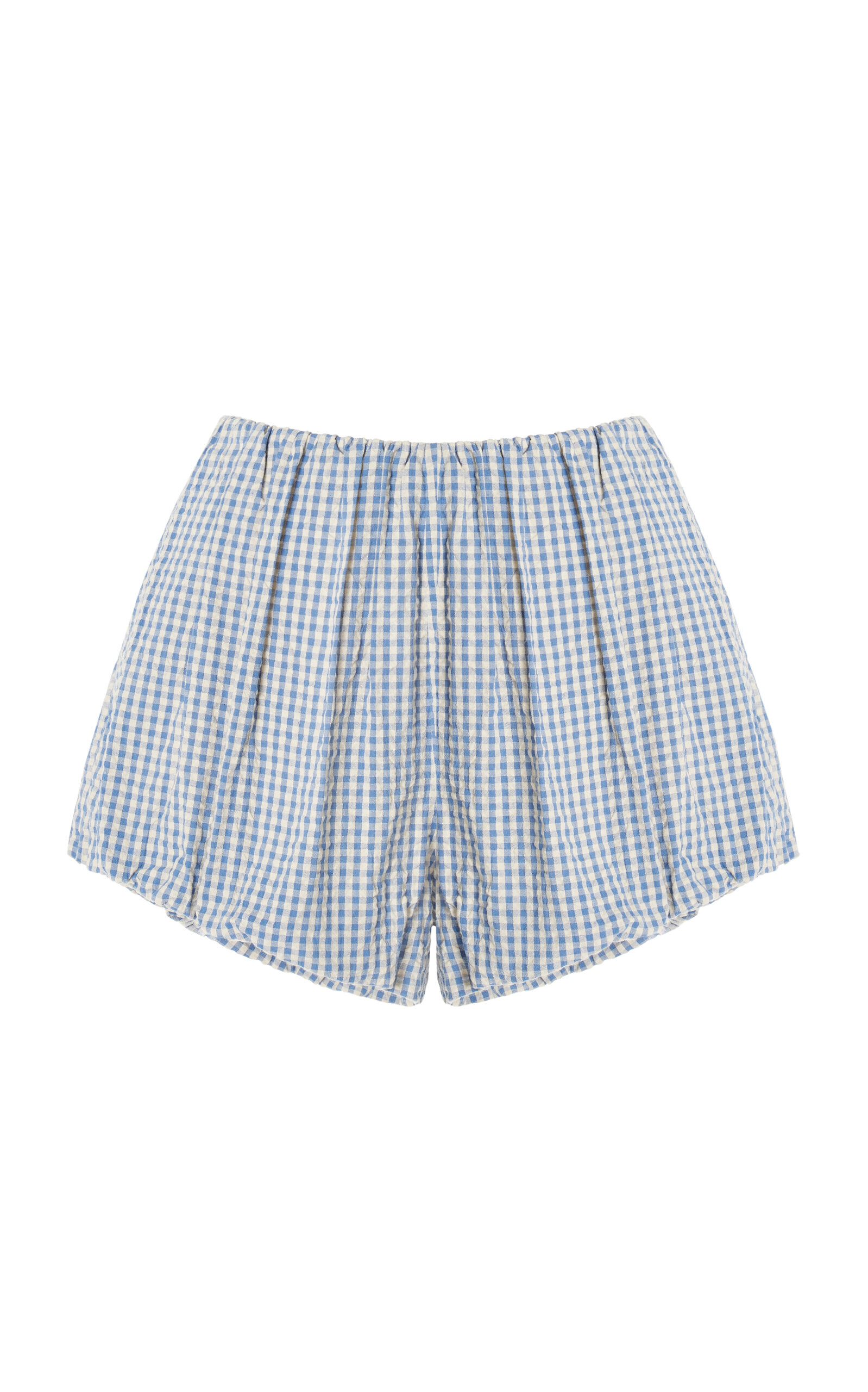 Aurelia Gingham Cotton Bloomer Shorts