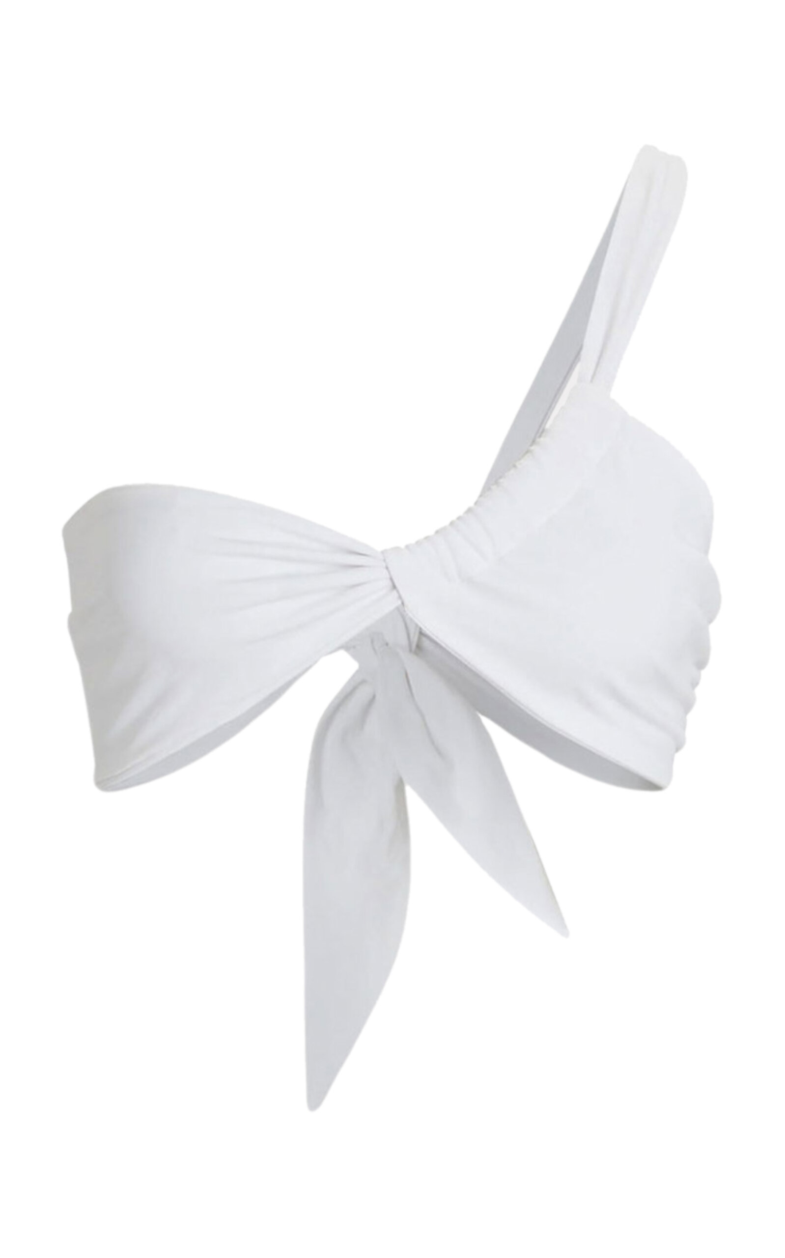 Shop Sara Cristina Narcissus Bikini Top In White