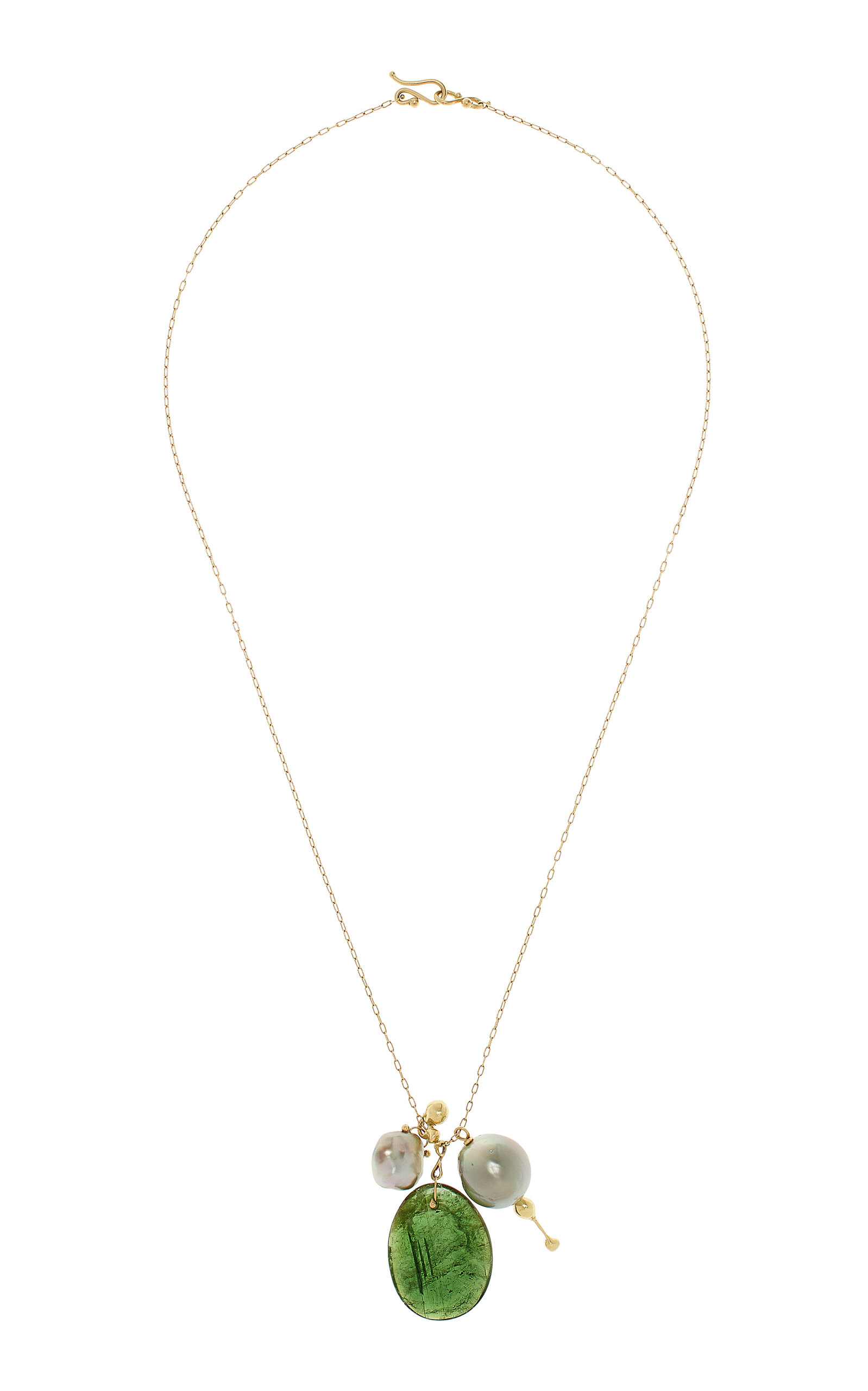 Shop Ten Thousand Things 18k Yellow Gold Charm Necklace