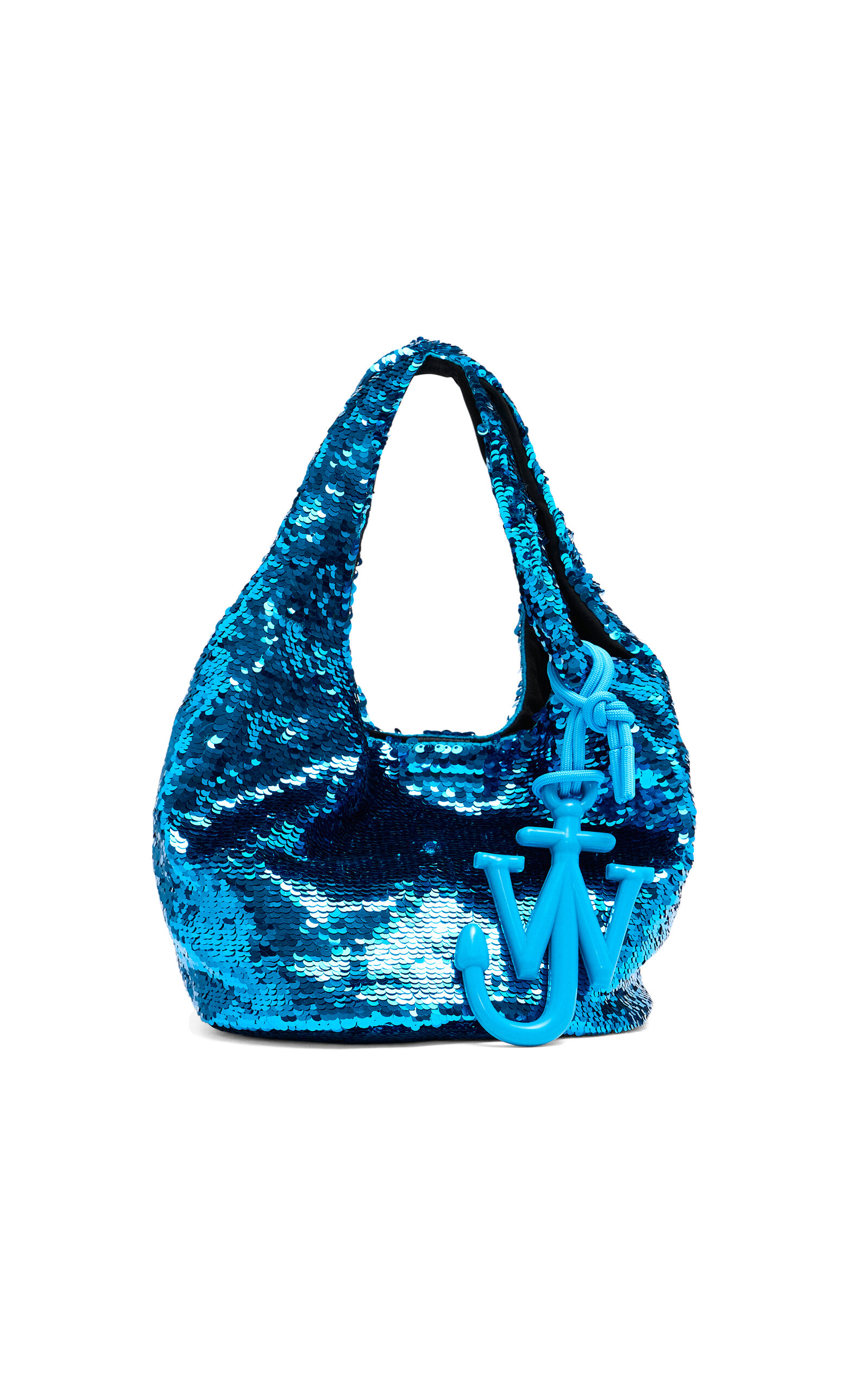 Mini Sequined Shopper Bag