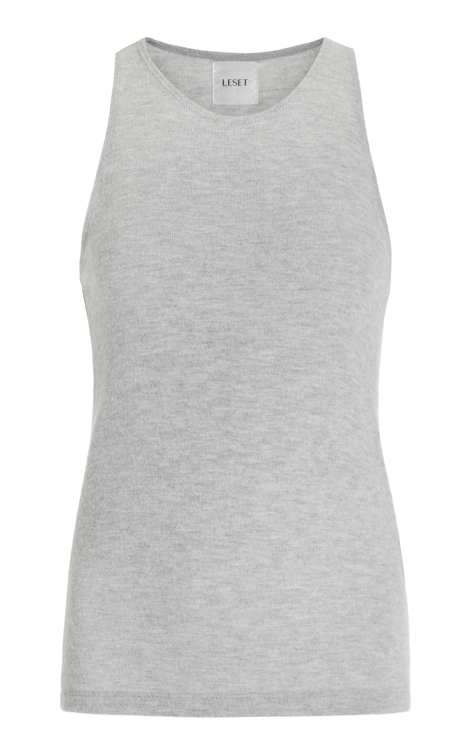 LESET LAUREN HIGH-NECK TANK TOP 