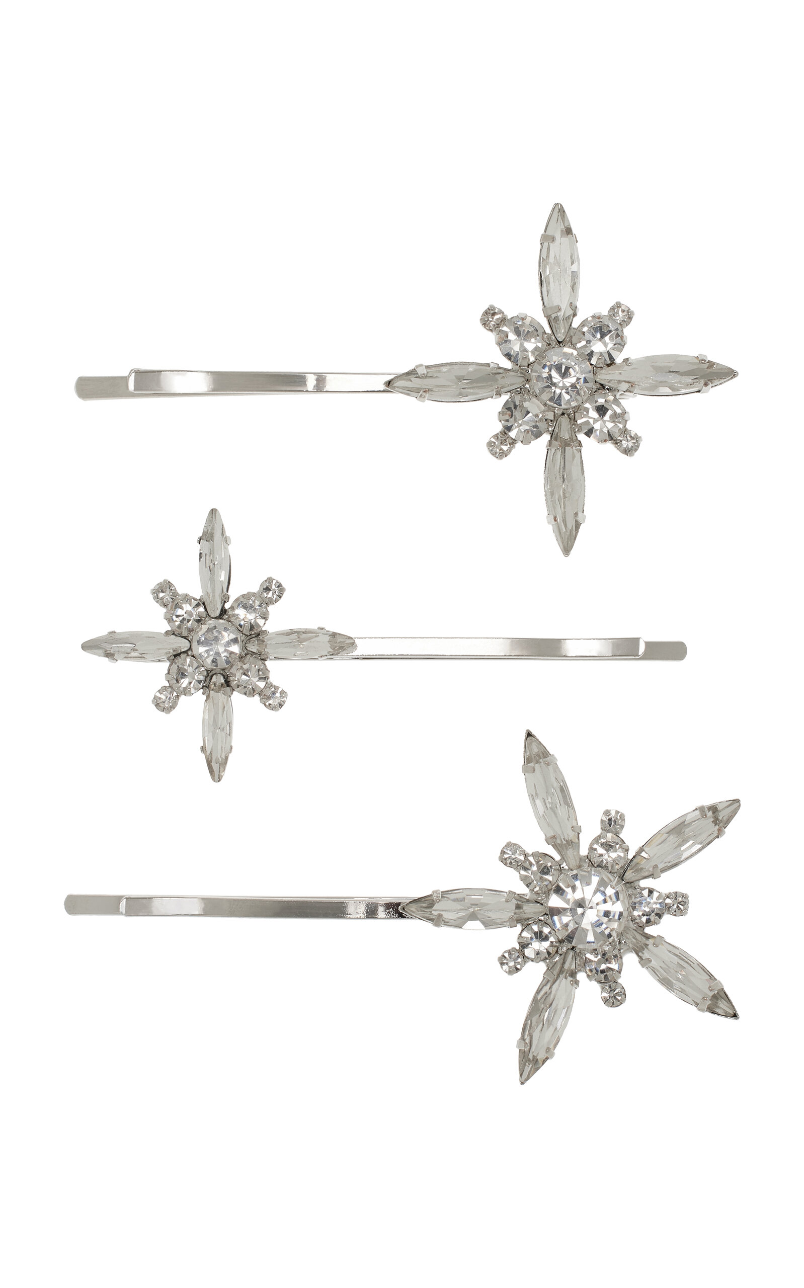 Avril Set-Of-Three Crystal Bobby Pins