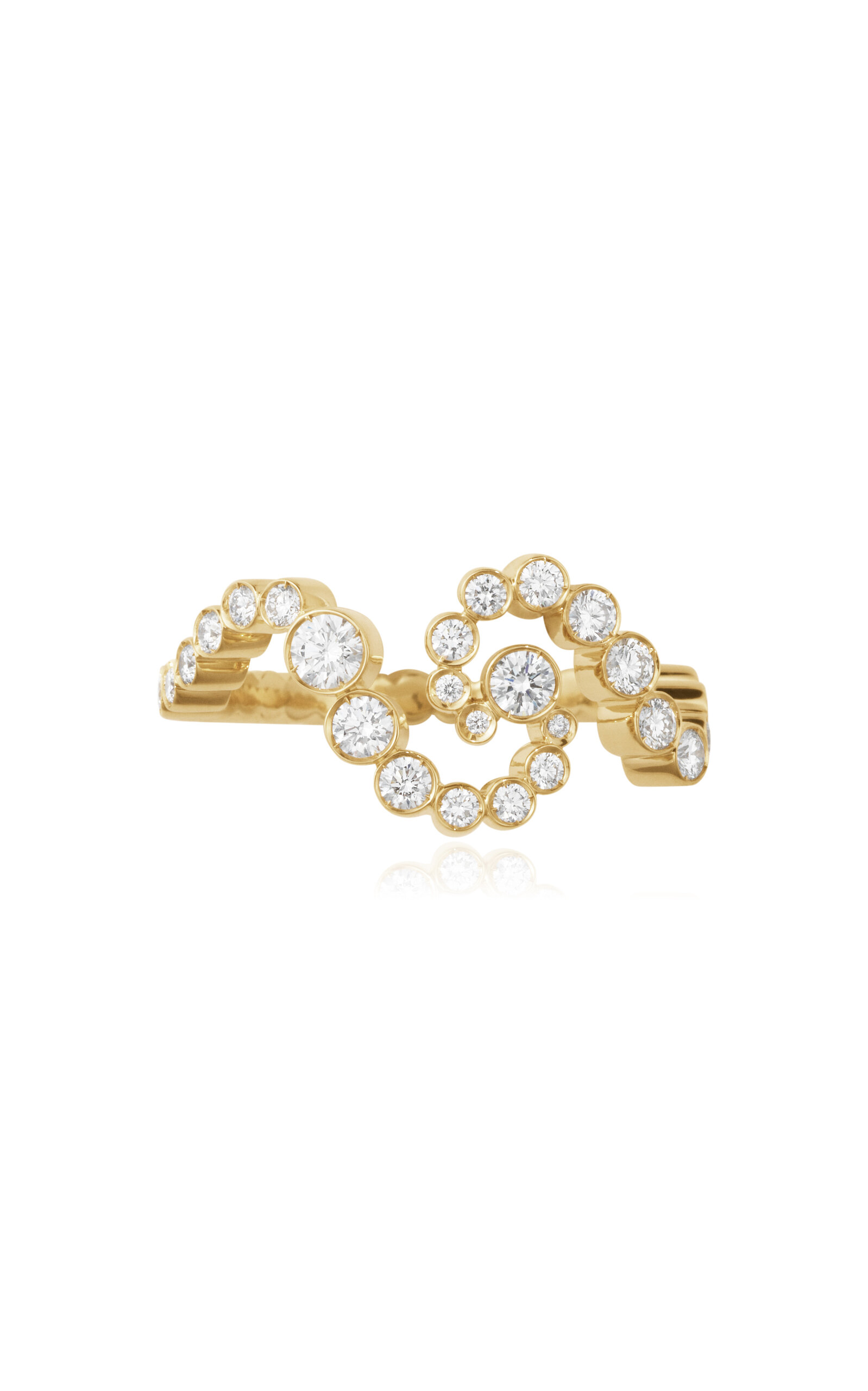 Ensemble 18K Yellow Gold Diamond Ring