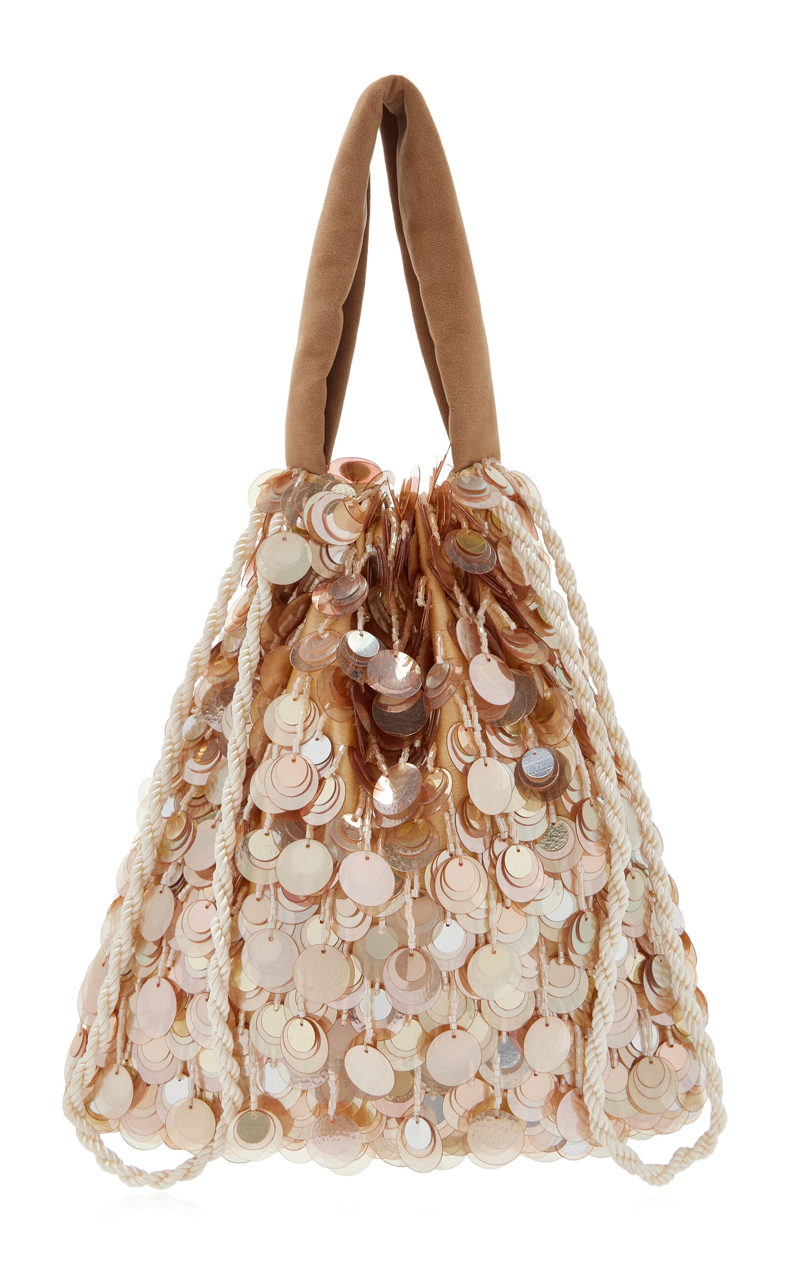 Gala Sequined Drawstring Pouch
