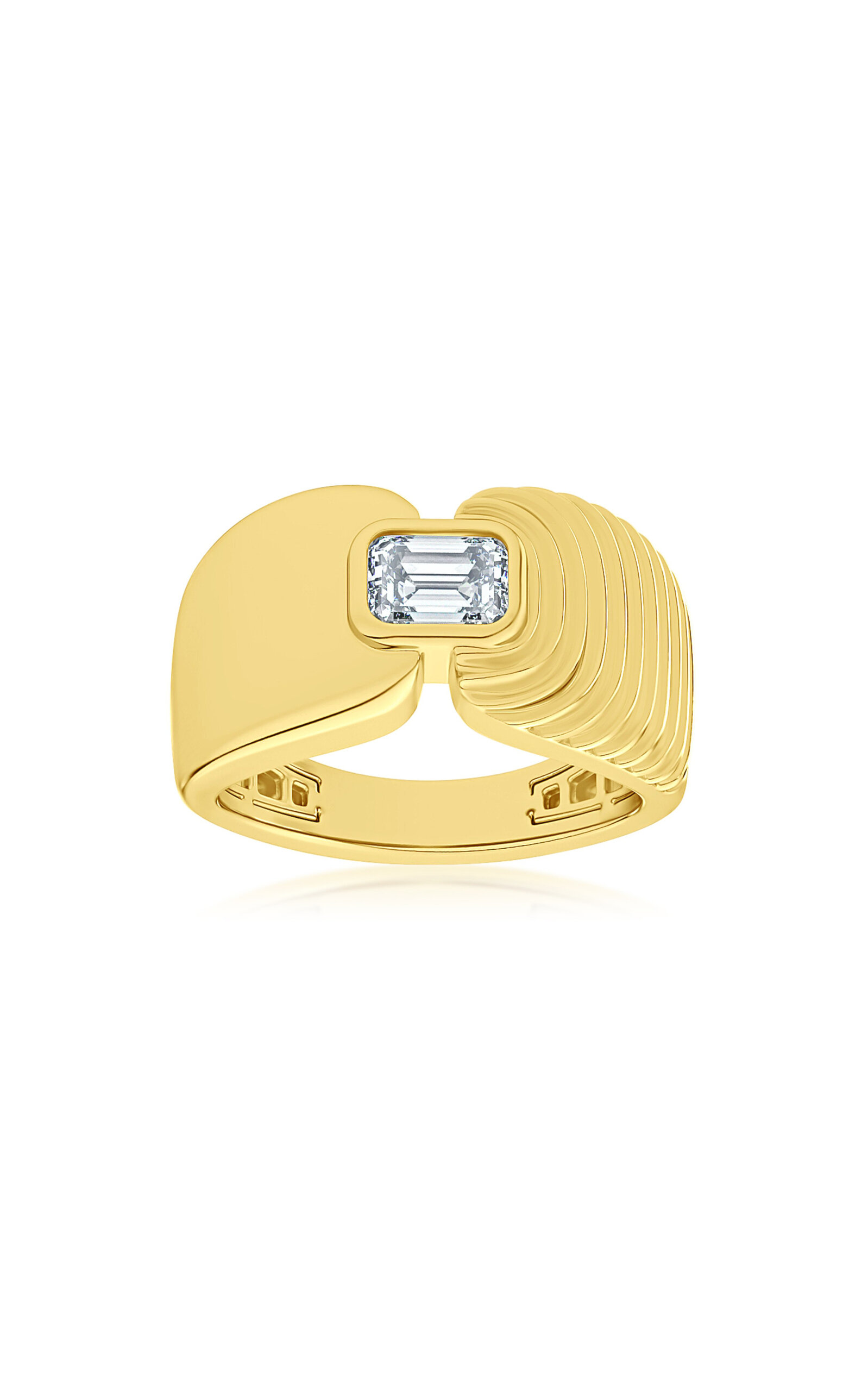 Adire 18K Yellow Gold Diamond Ring